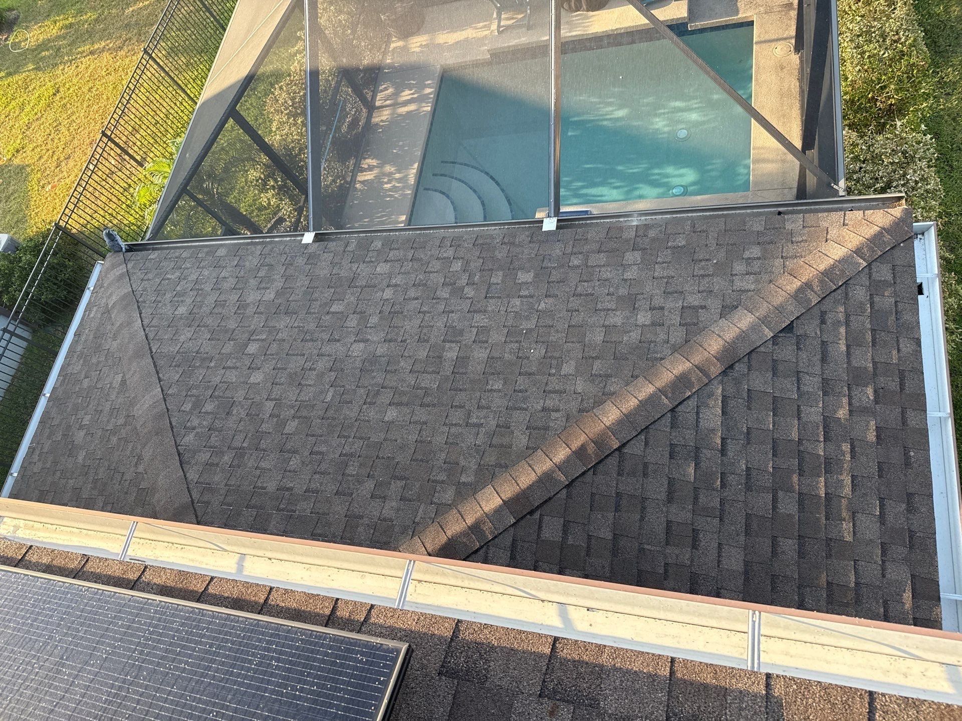 Roof Soft Wash, Pool Deck & Screen Enclosure Cleaning – Trevesta Community, Palmetto, FL by Sunshine AquaWash