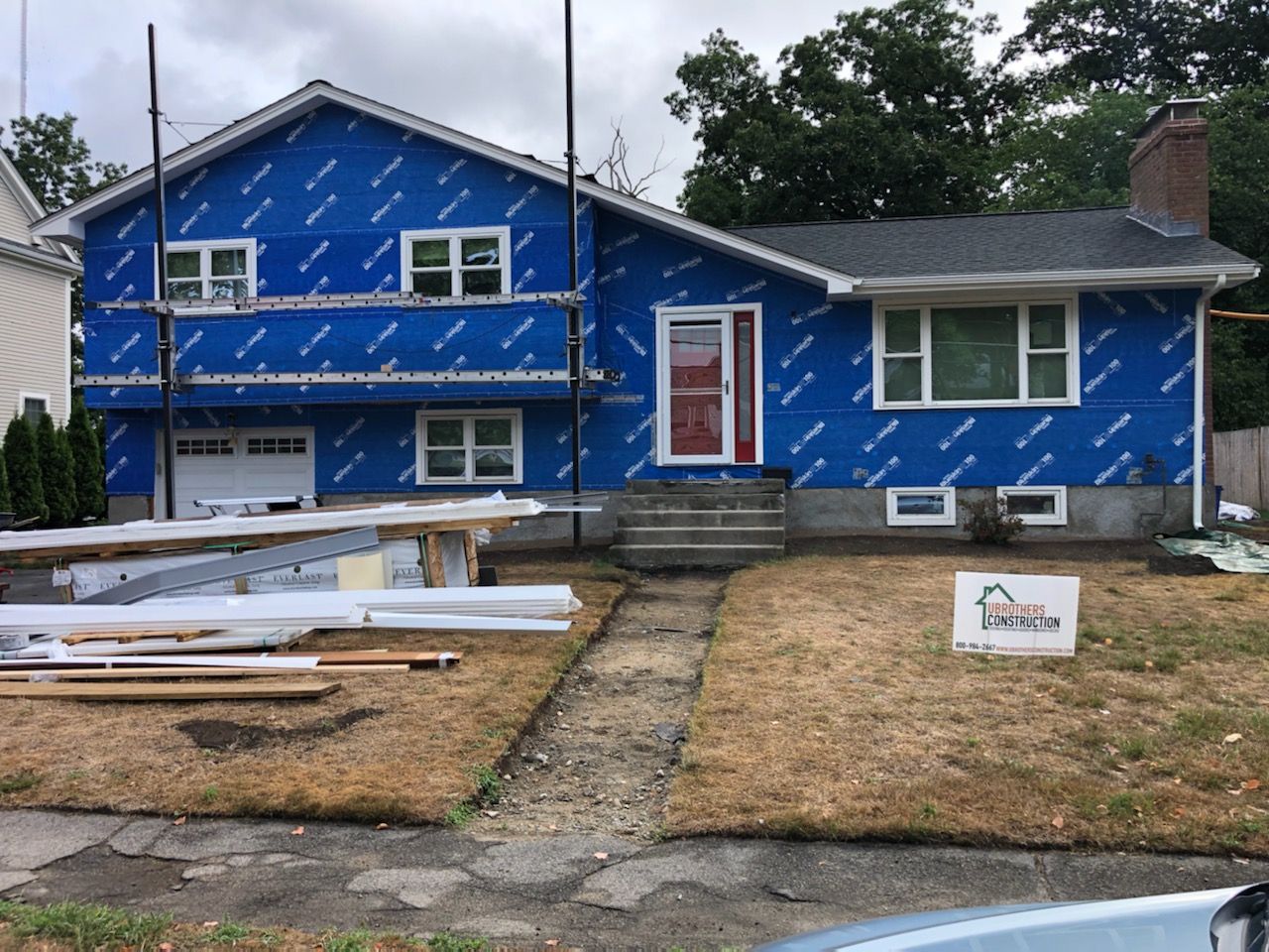 Everlast siding in Needham, MA by UBrothers Construction