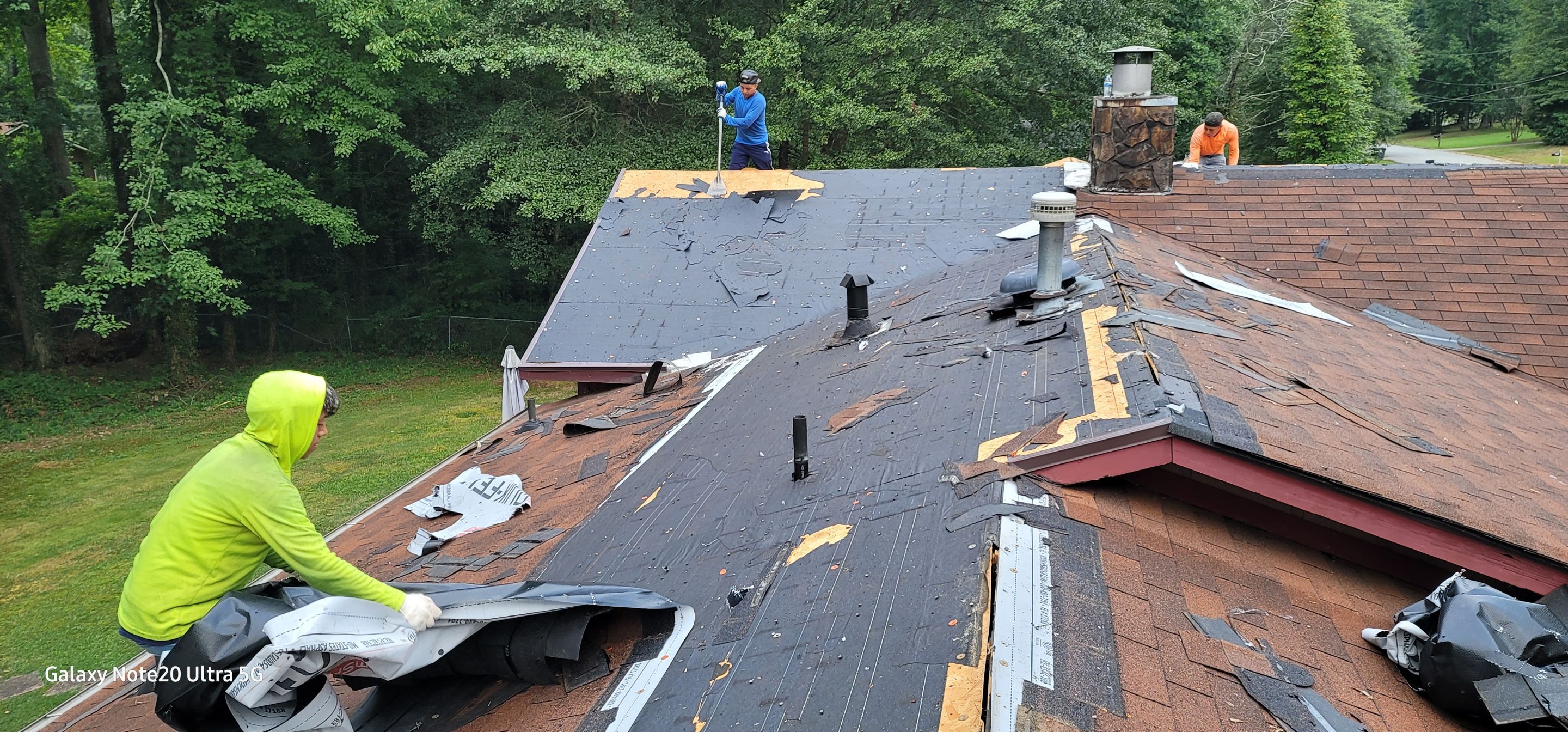 Residential Roofing Installation using Owens Corning by Inspector Roofing and Restoration