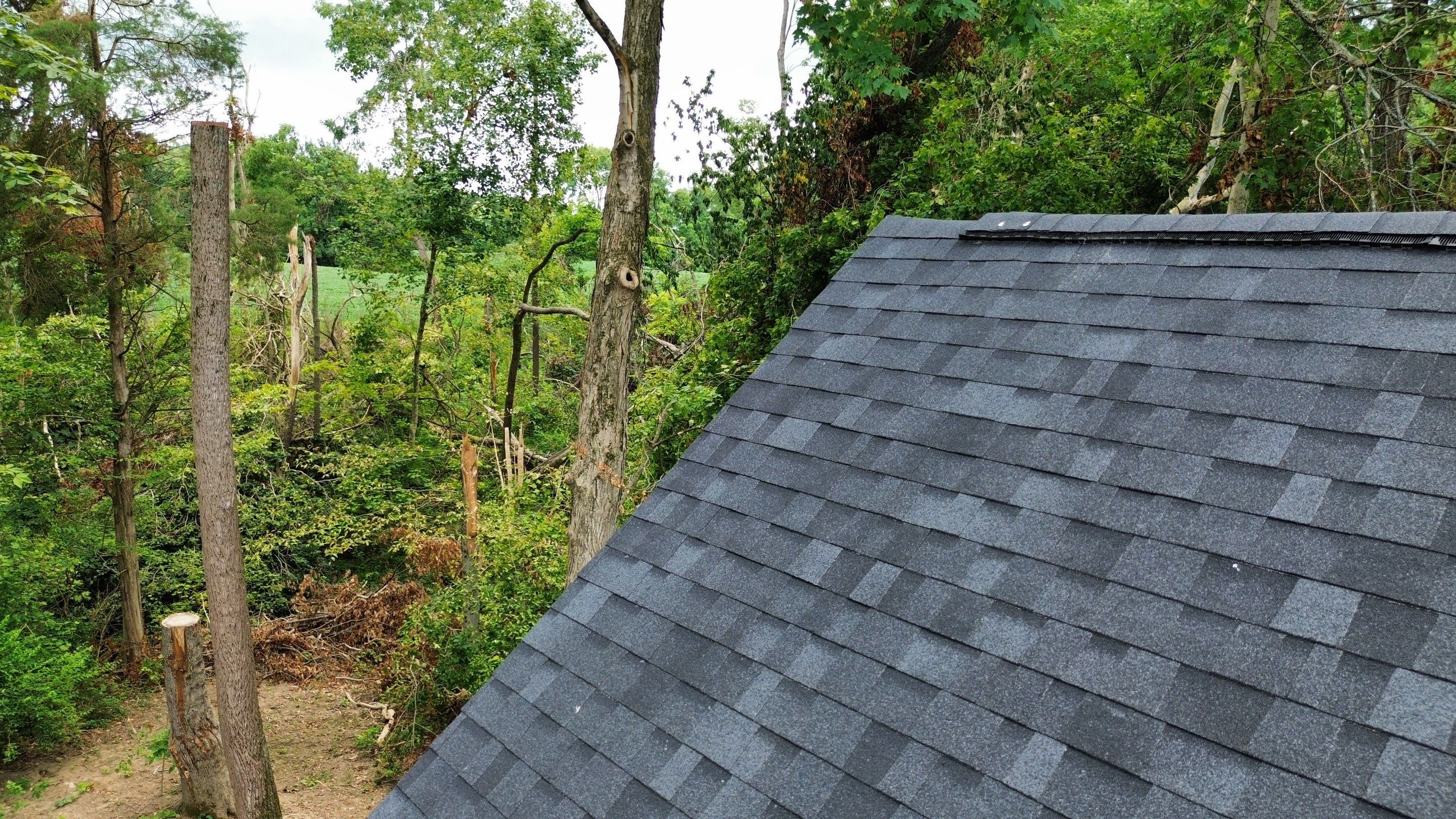 Residential Roofing Installation using Duration Series Shingles - Onyx Black by RoofX 