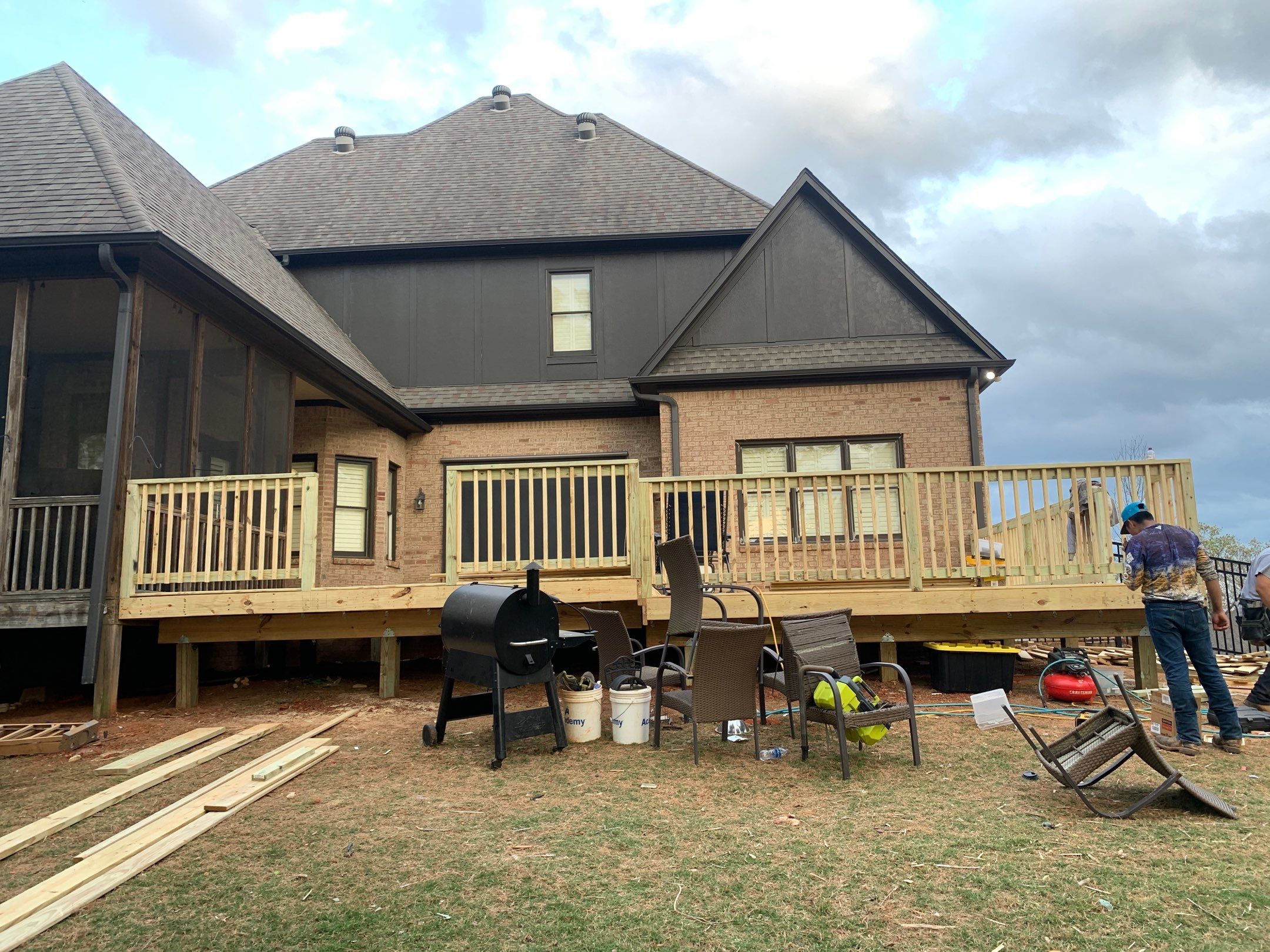 Scout Ridge - Deck Installation  by Pillar and Pine