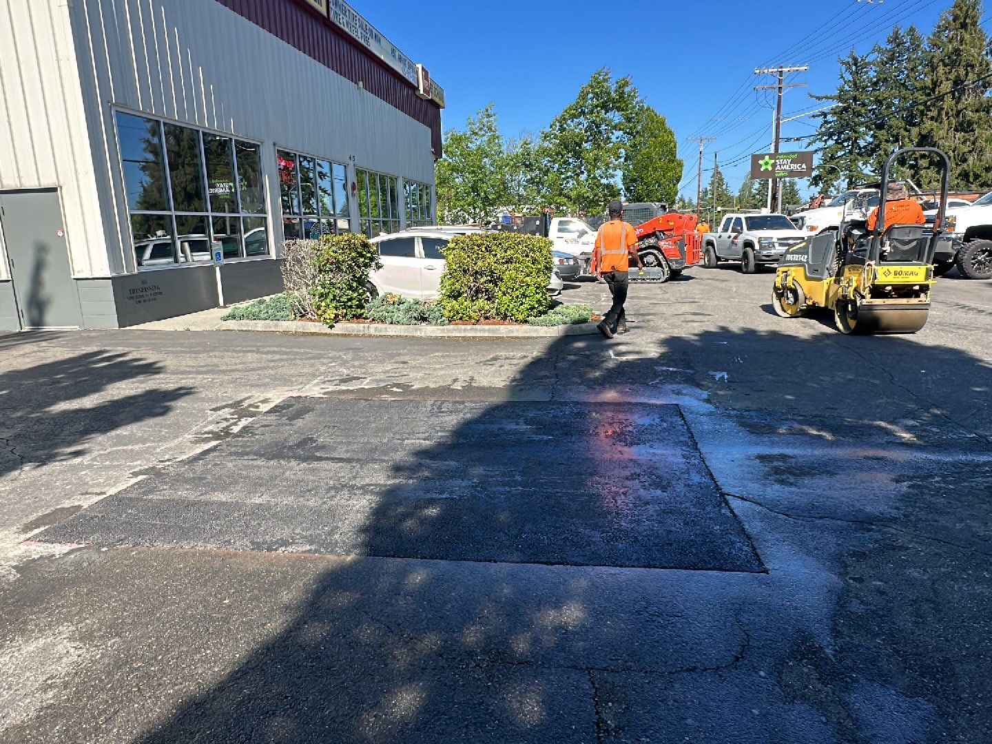 Les Schwab Tire Center | Everett WA  by Jireh Asphalt & Concrete Inc 