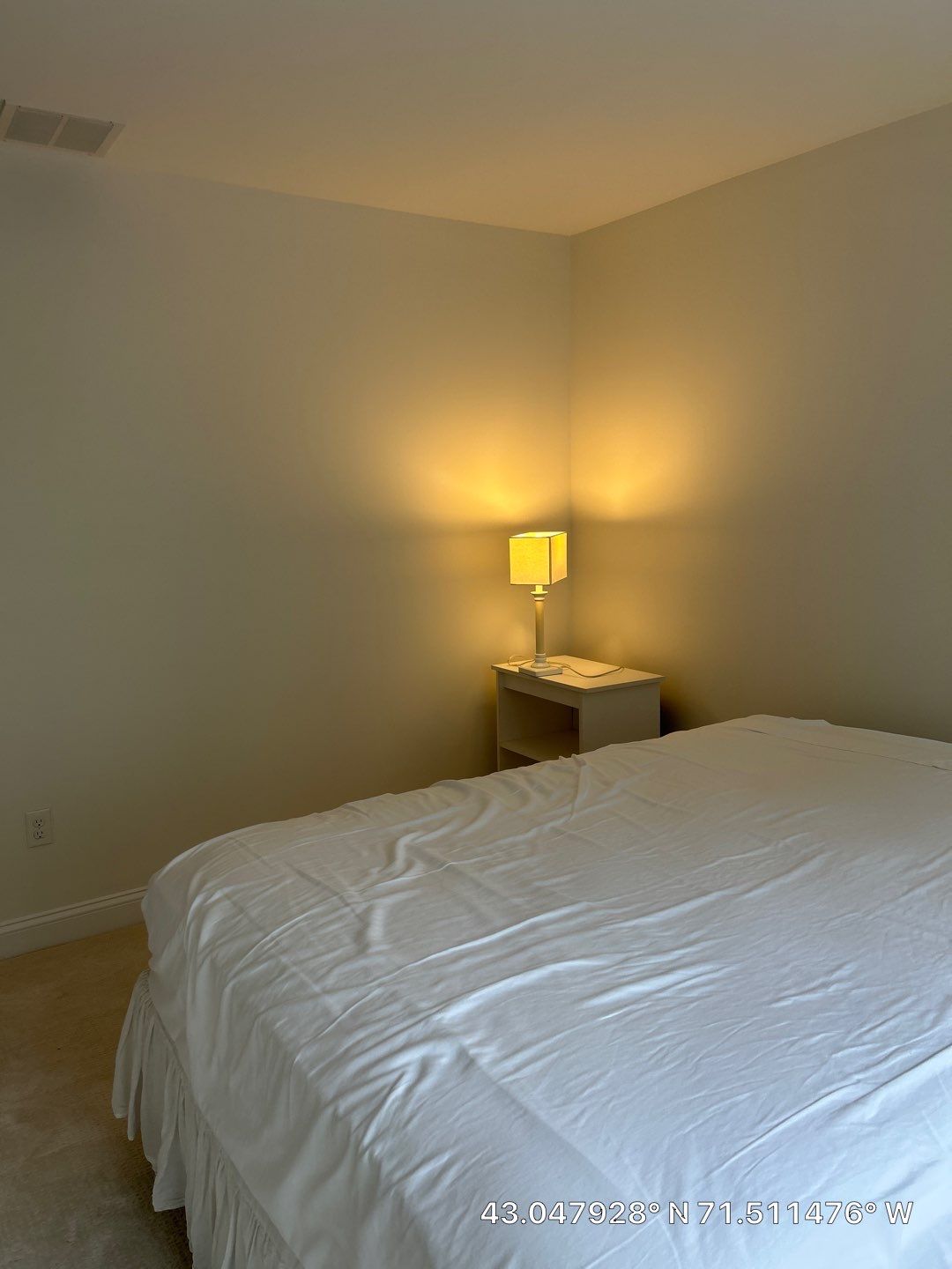 Interior Bedroom Painting and Wall Repair in Manchester, New Hampshire by The Persnickety Painters