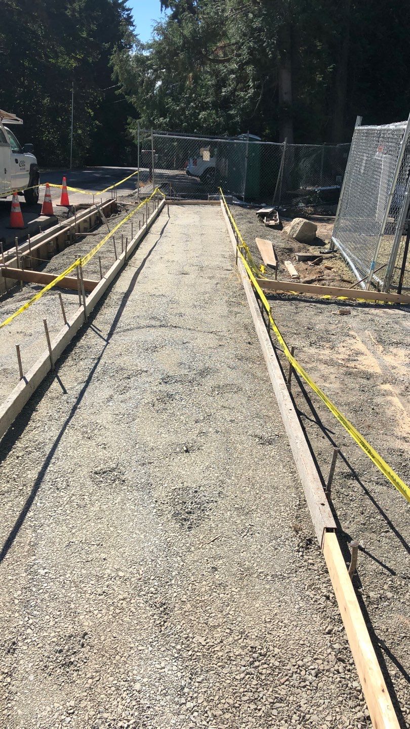 Ken | Driveway & Walkway Pour, Concrete Project by Jireh Asphalt & Concrete Inc 