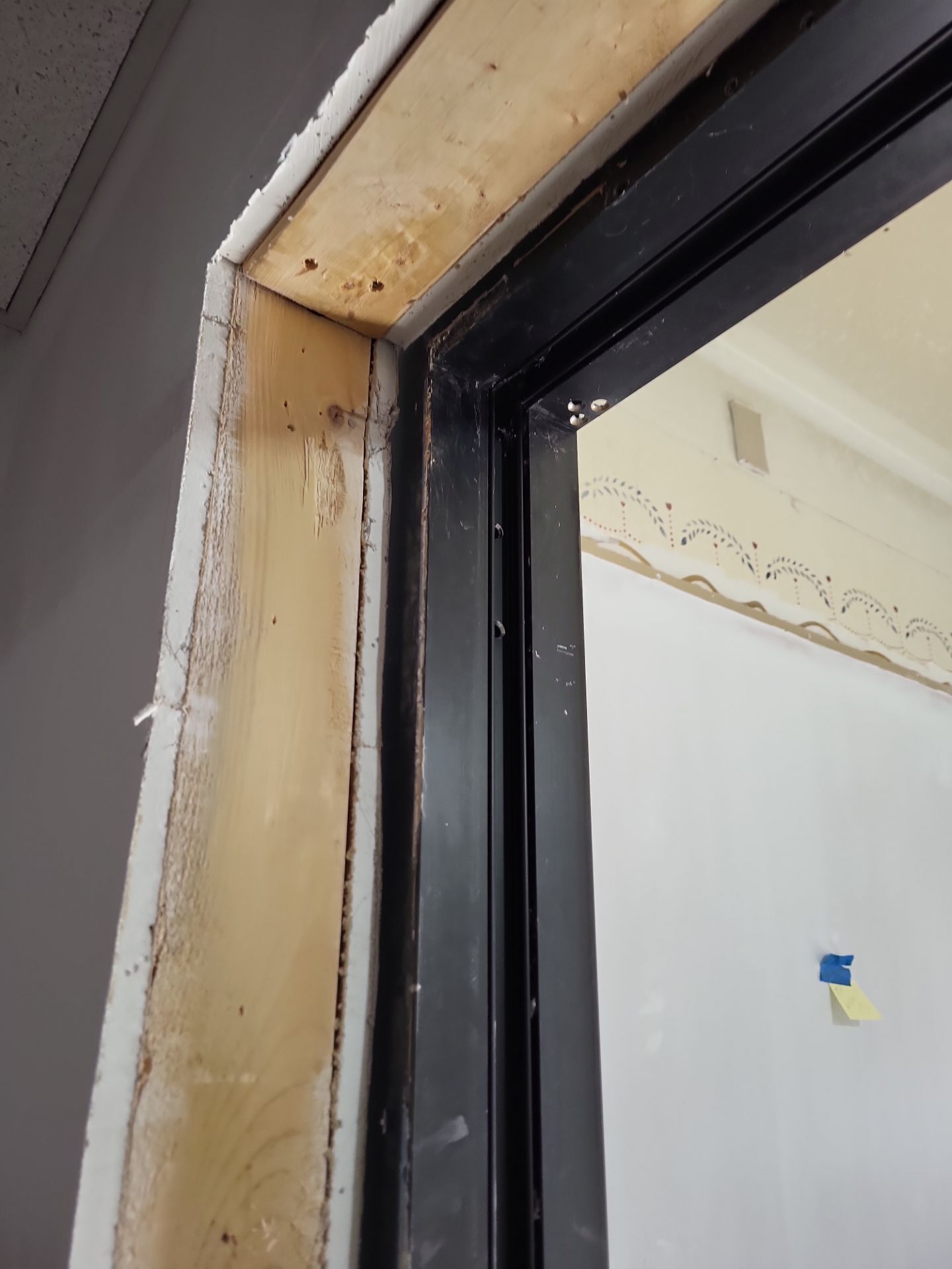Removal and Installation of Security Door by FBH Architectural Security