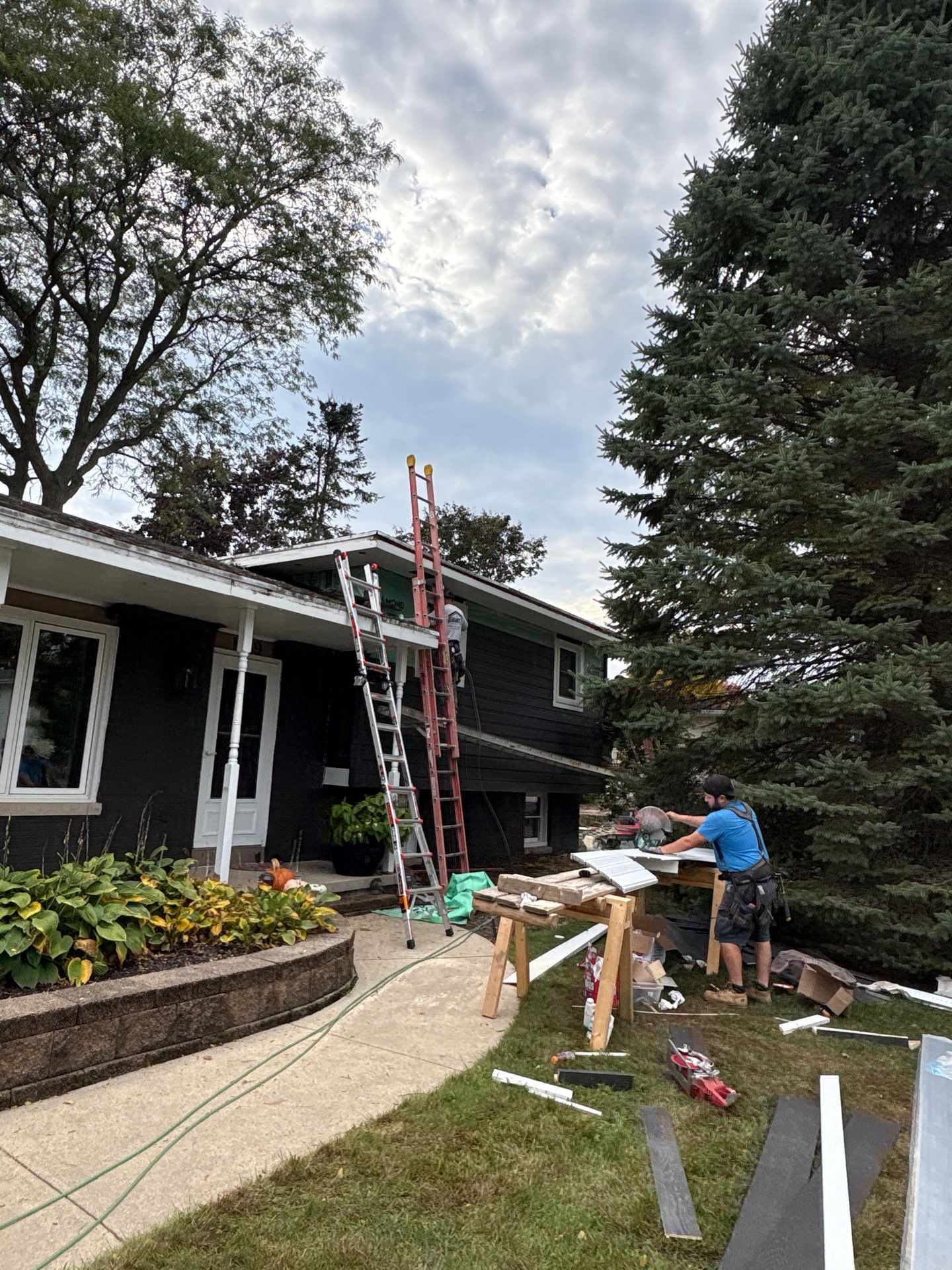 Full Exterior Siding and Gutter Replacement in Green Bay by Wisconsin Exteriors