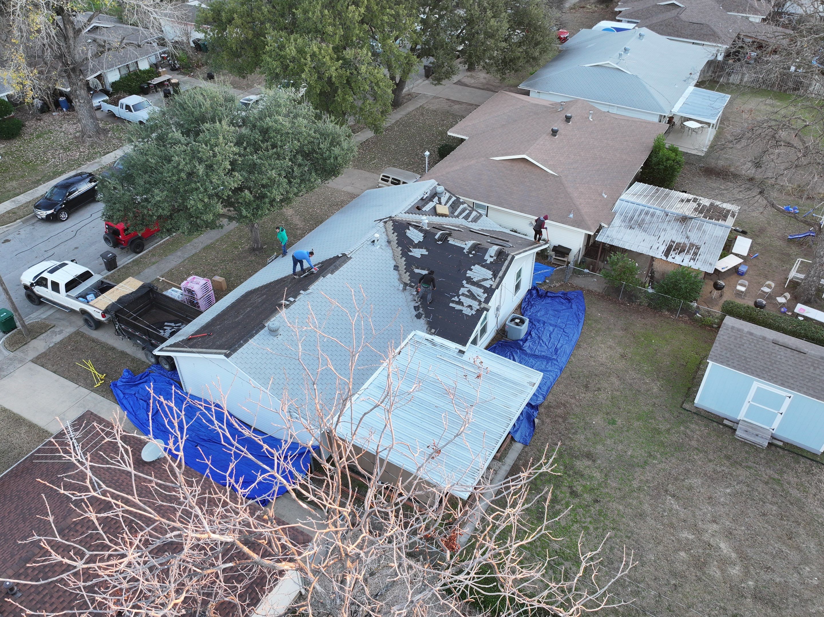 Owens Corning Duration Harbor blue, New Decking!!! by Becker Roofing and Exteriors