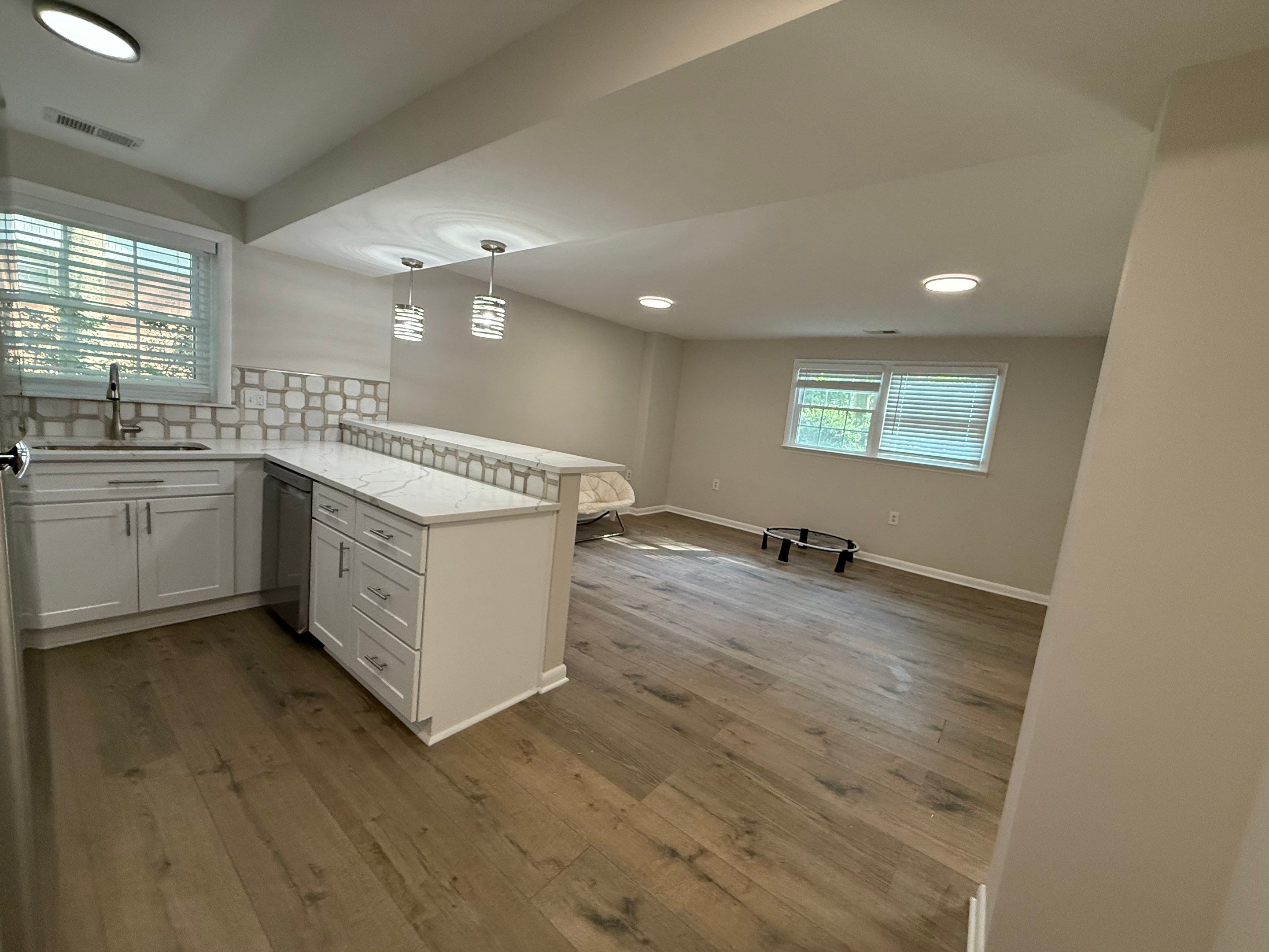 kitchenette and full bathroom  by Jesus Master Handyman LLC 