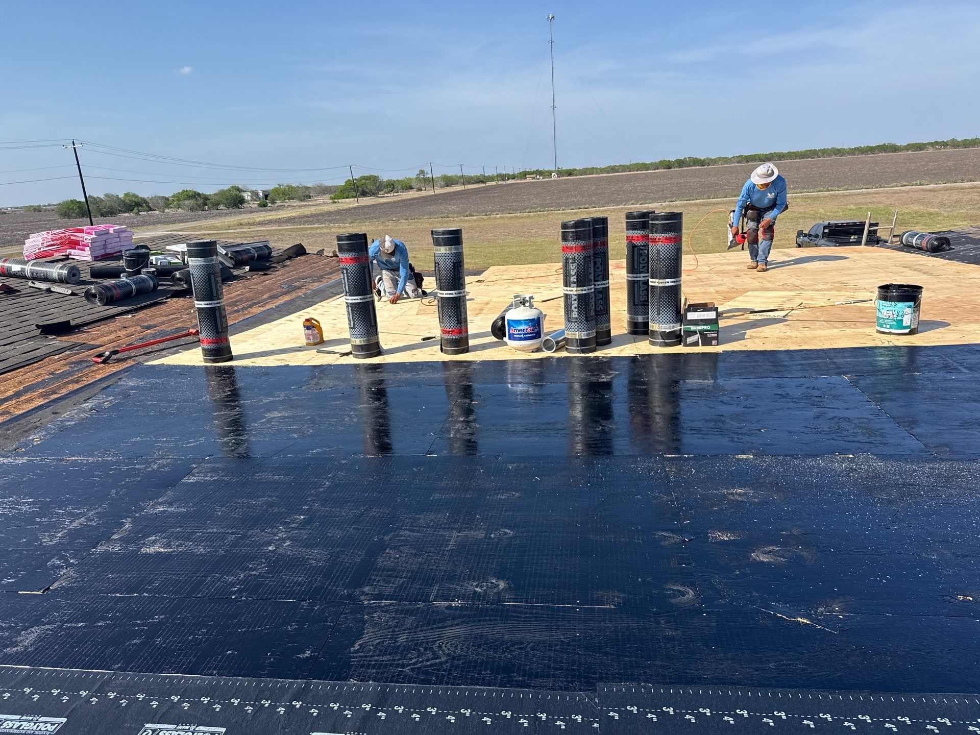 Blown away in Bishop Texas by Bayfront Roofing and Construction