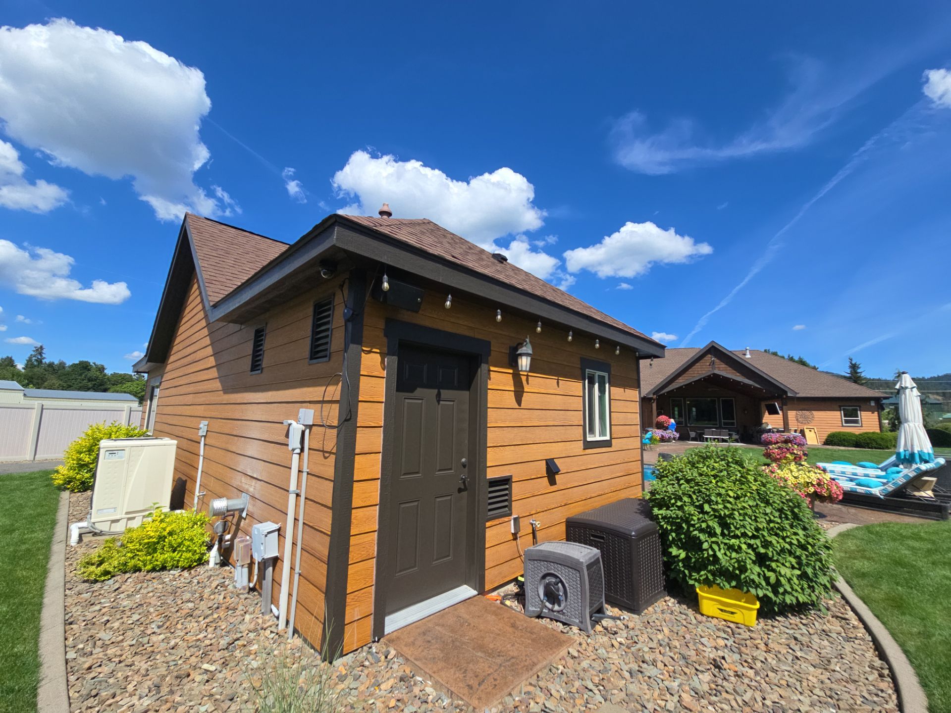 Residential Restain In Dalton Gardens by Coeur D Alene Painting Group