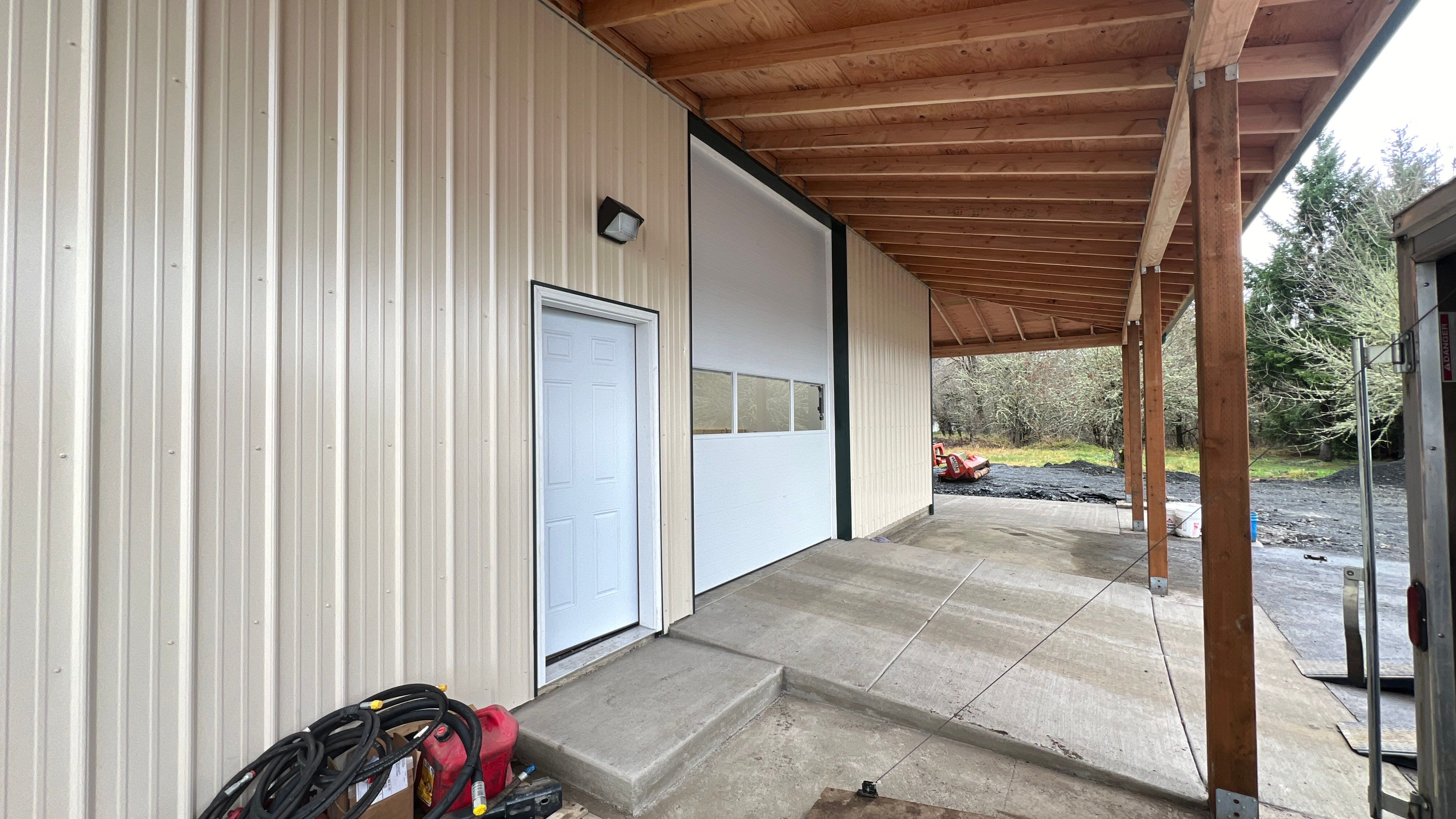 Warehouse Enclosure and Patio Cover Build by Villegas Remodeling, LLC