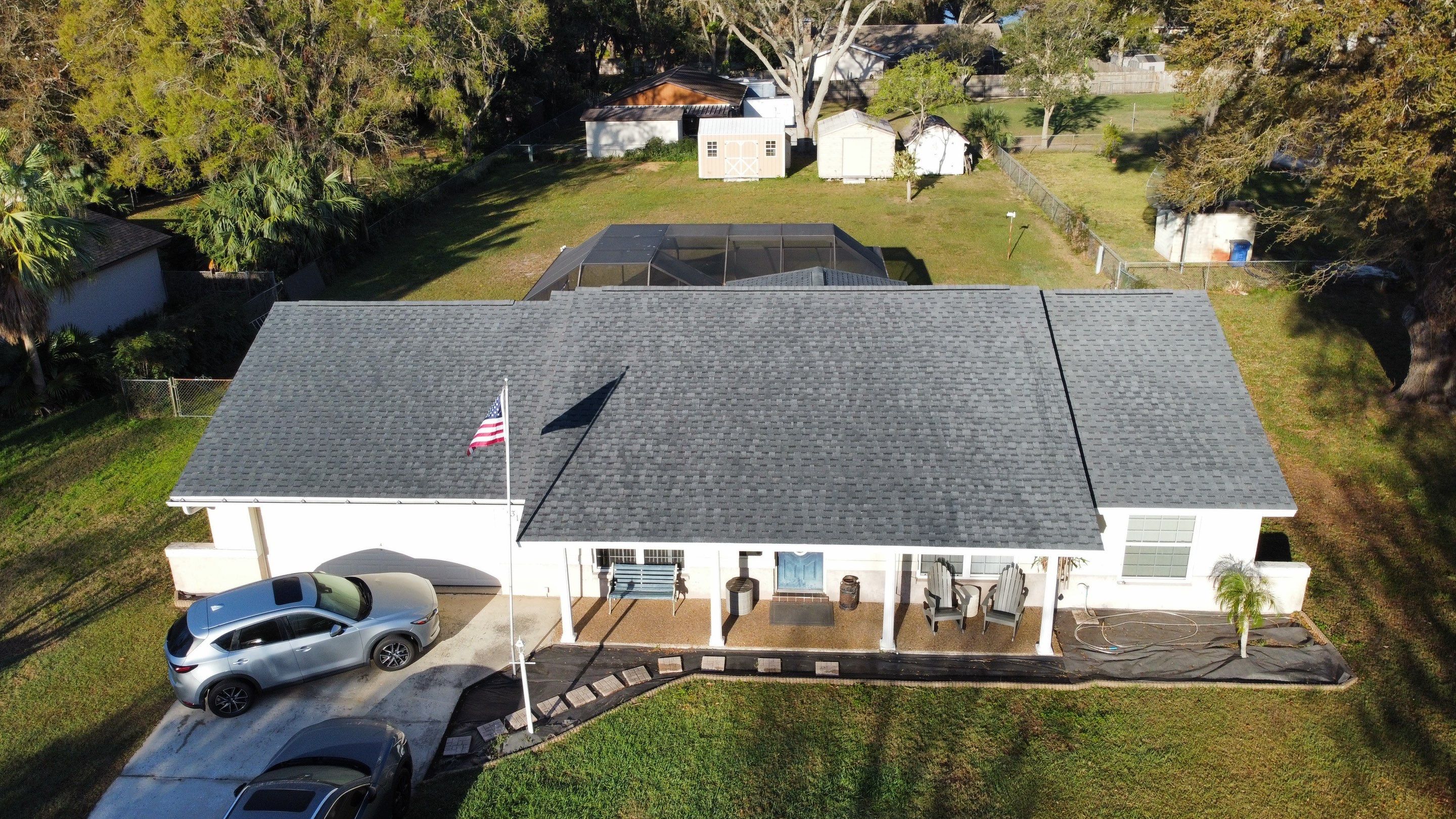 Roof replacement in Lutz FL, by Steadfast Roofing