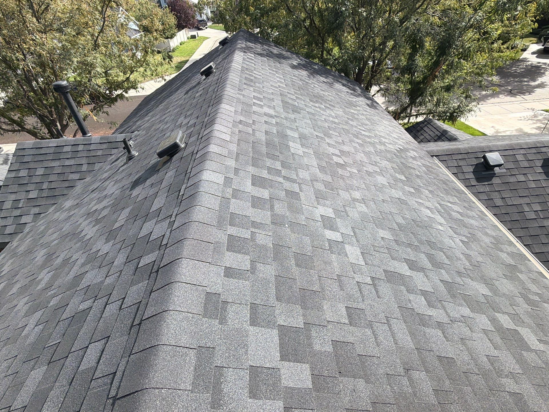 Comprehensive Residential Roof Replacement Featuring Architectural Shingles in Meridian by Olive Roofing