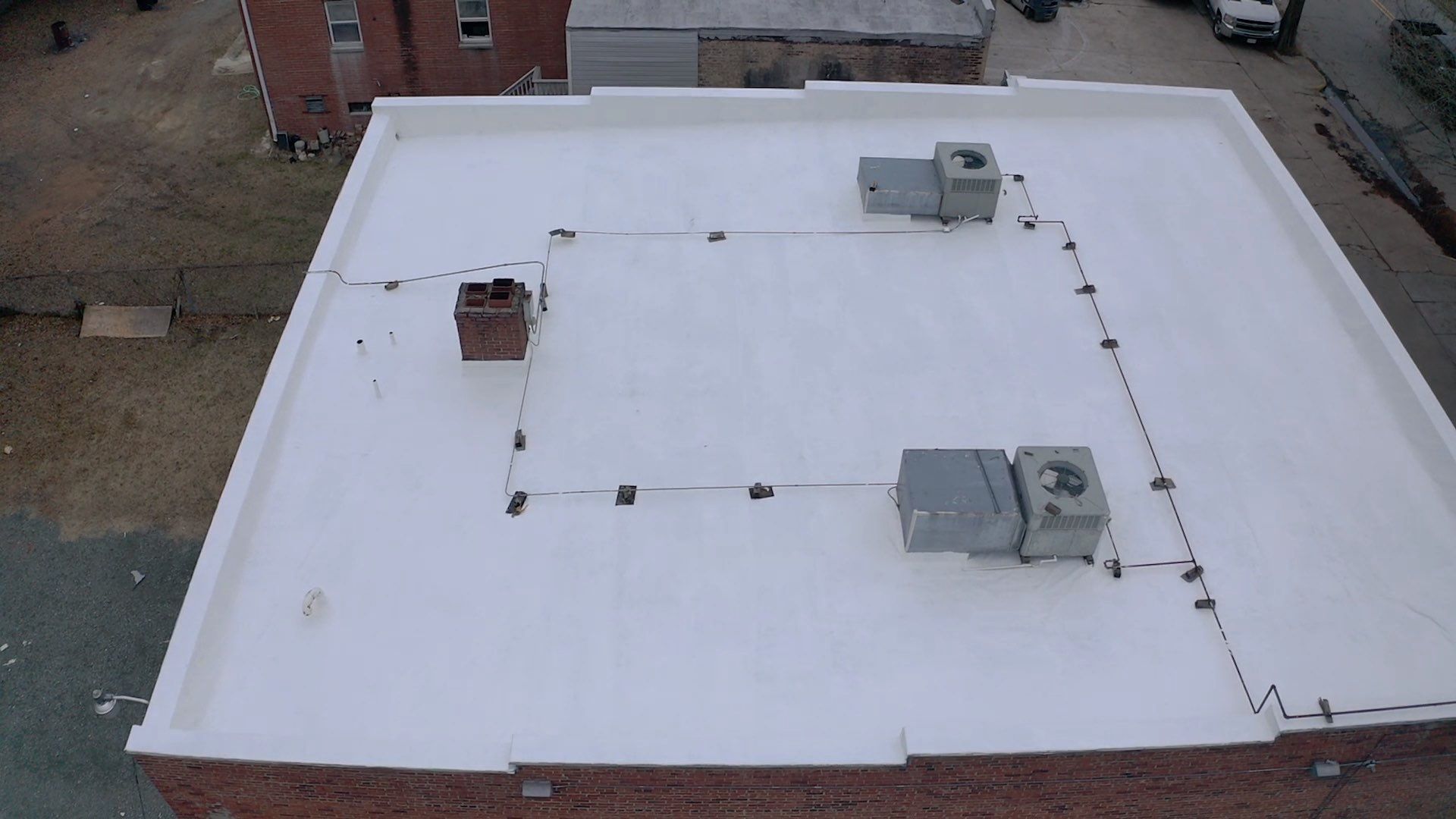 Commercial Roof Restored by Just In Time Roofing and Restoration