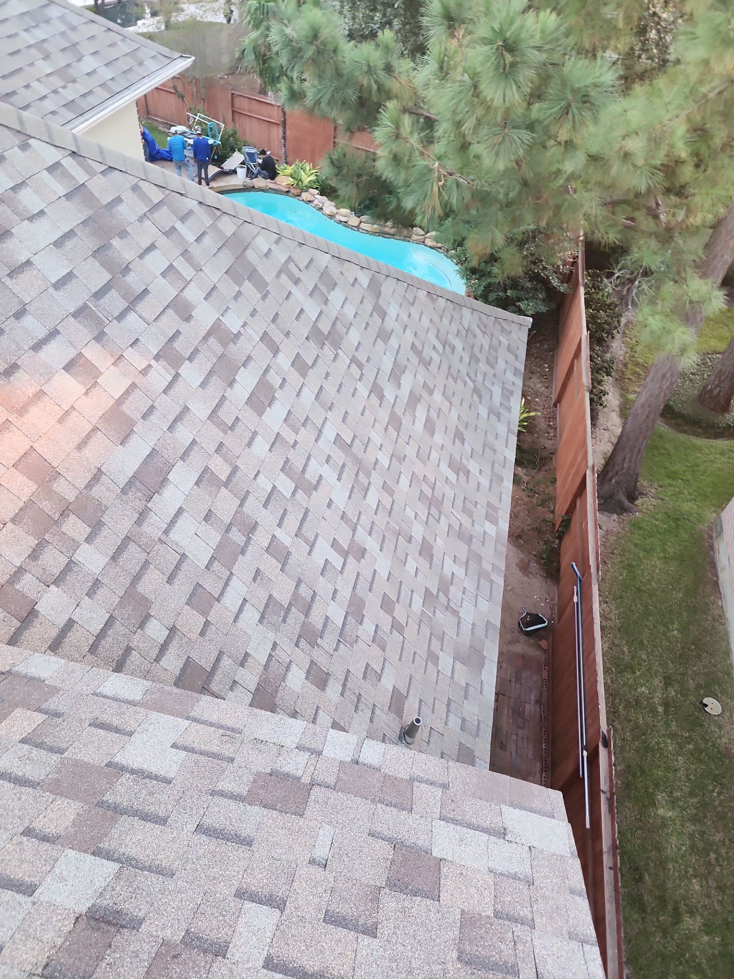 Residential Roofing Installation using Owen's Corning Duration (Lifetime) Shingles by Roof Repair Company