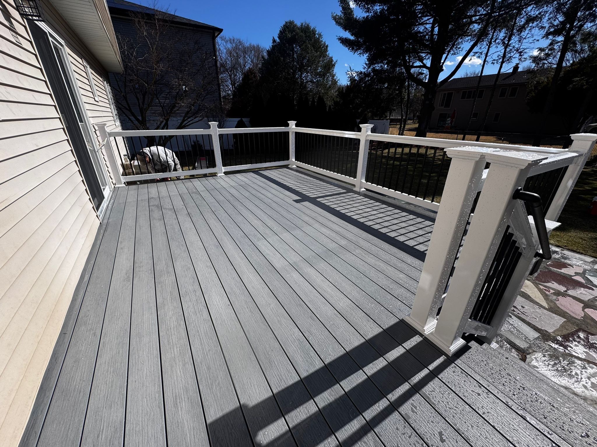 Deck Resurfacing in Paramus, New Jersey by deck guardian