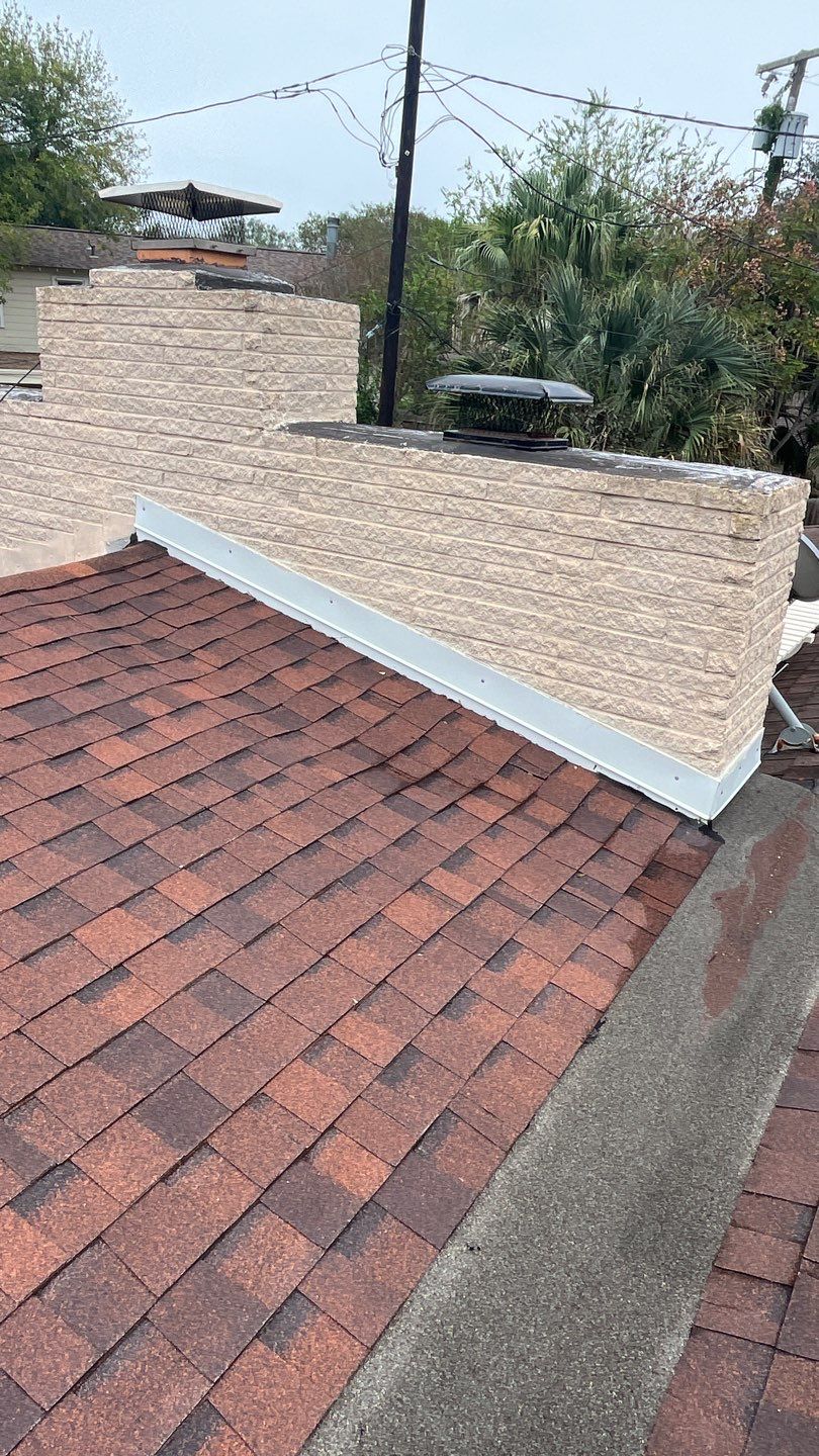 Residential Roofing Installation using Certainteed Landmark Moire Black by Galvan Roofing and Construction