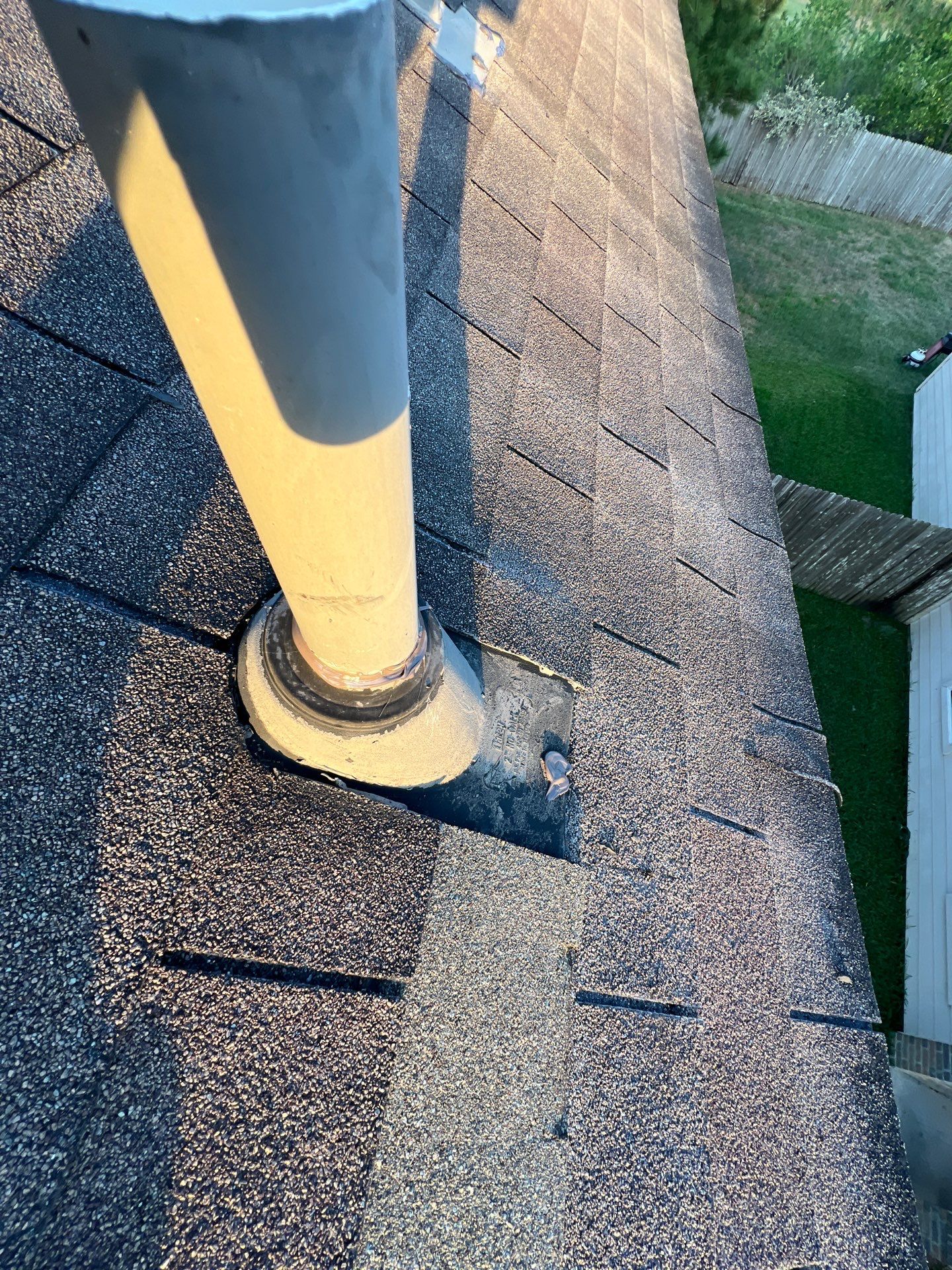 Hail Damage using Owen's Corning Duration (Lifetime) Shingles by Roof Repair Company