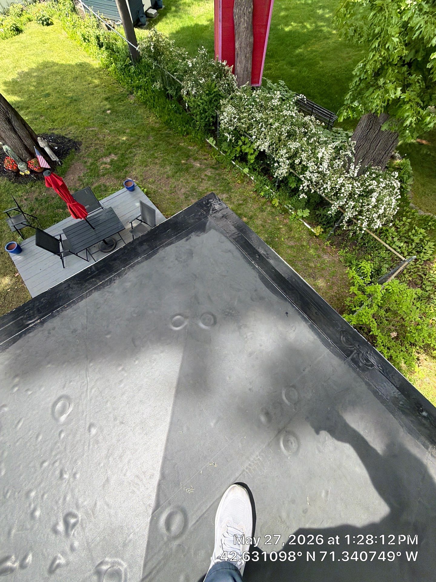 EPDM Flat Roof Replacement by Mighty Dog Roofing of Greater Middlesex County