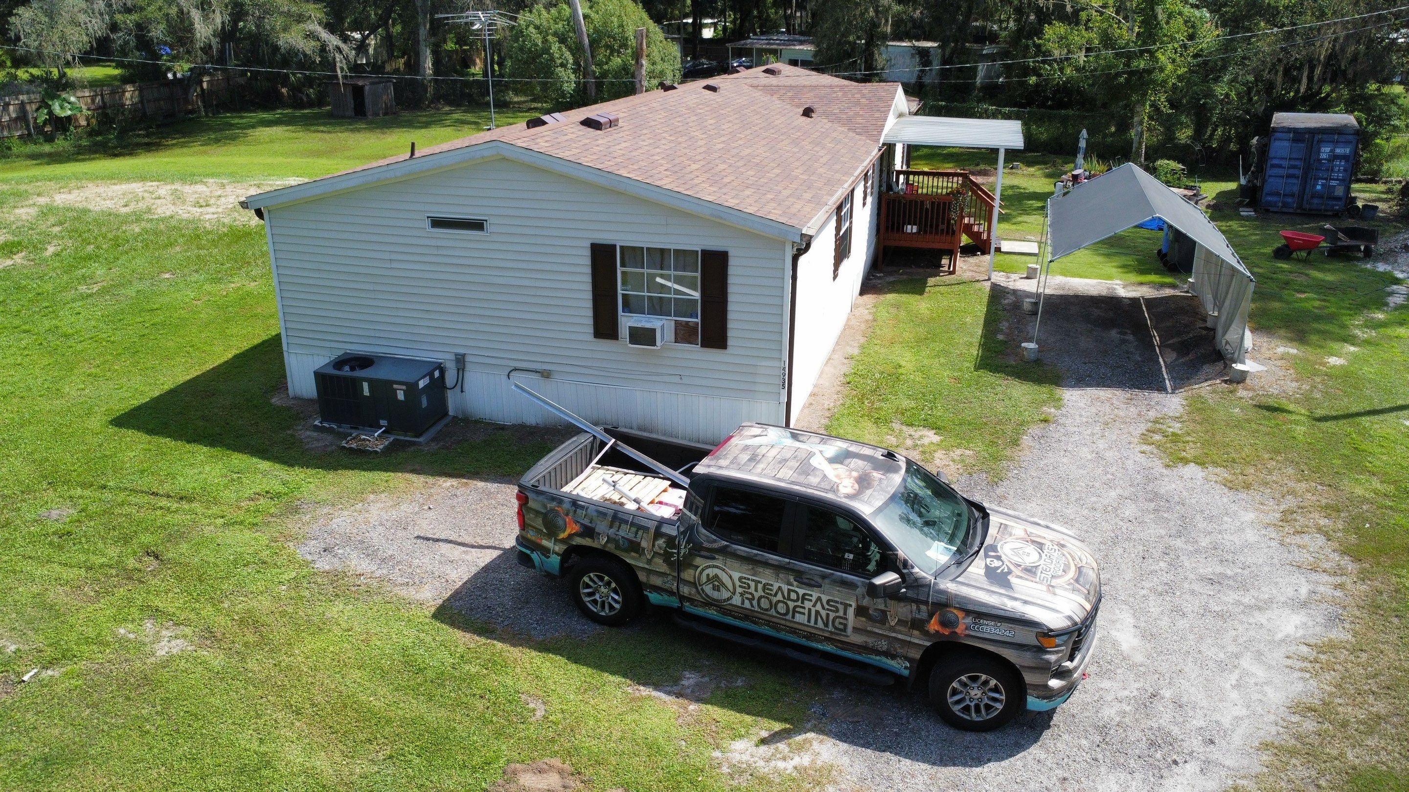 Roof Replacement in Thonotosassa, FL by Steadfast Roofing