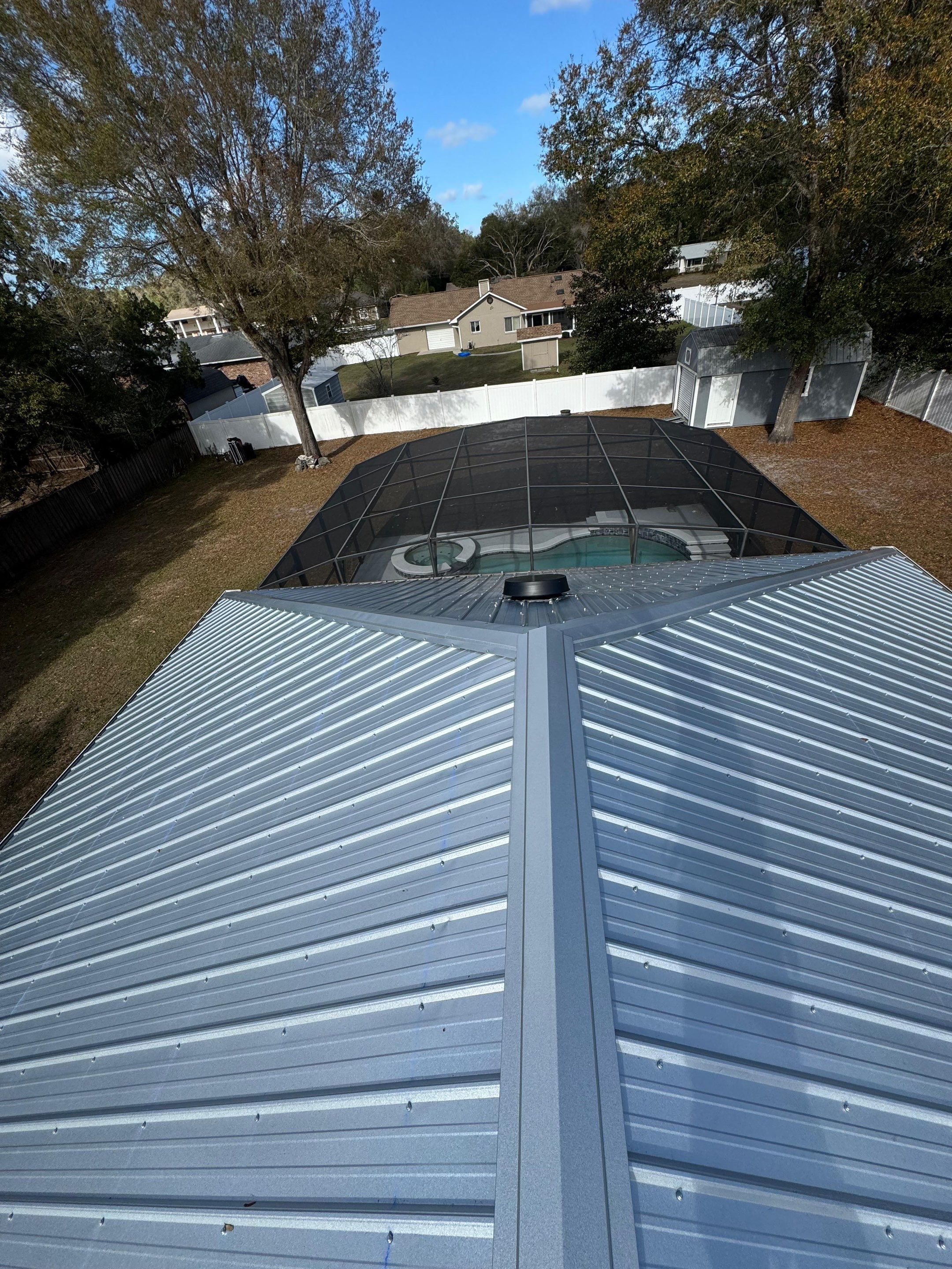 Metal Roof Replacement Deland FL by Pinnacle Roofing Group