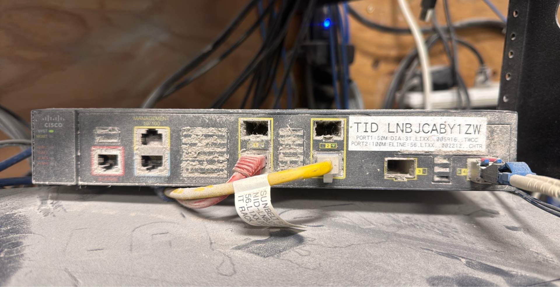 Cat6 CMR Structured Cabling Relocation & Expansion – Long Beach, CA by Ring and Ping Inc.