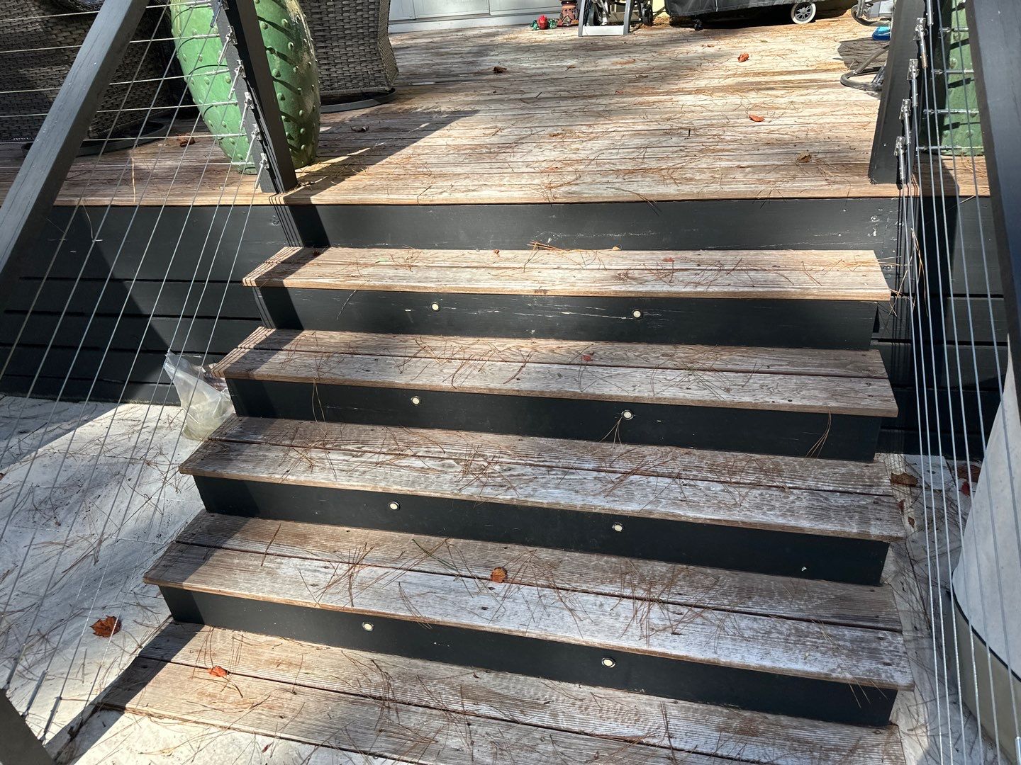 Weathered Deck using Wood Sealant by DuraSeal