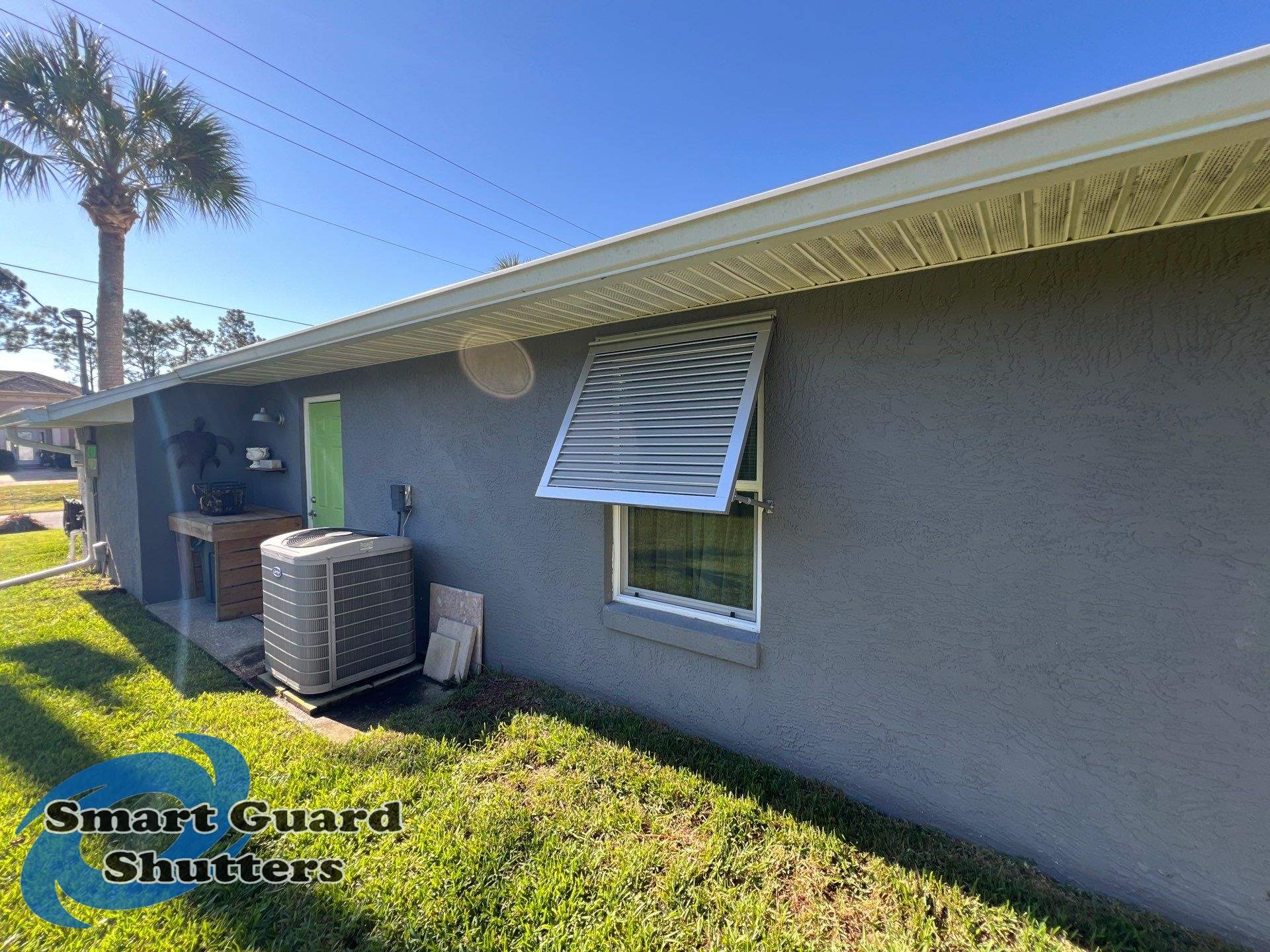 Decorative Bahamas in White Aluminium by Smart Guard Shutters