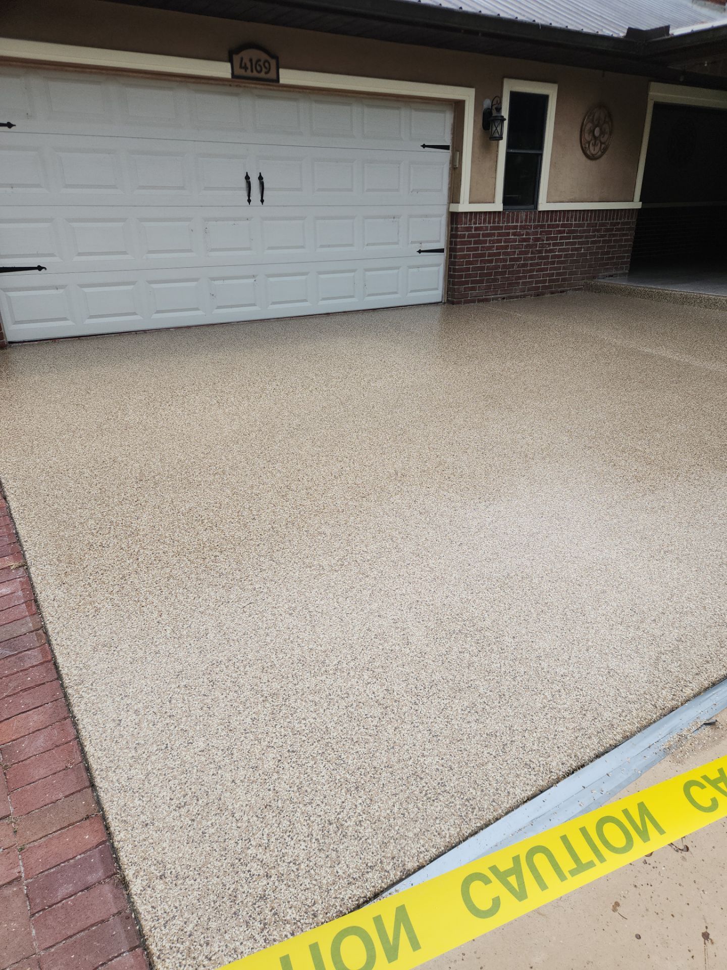 Driveway & Patio Recoating using Polyaspartic by Revelry Coatings