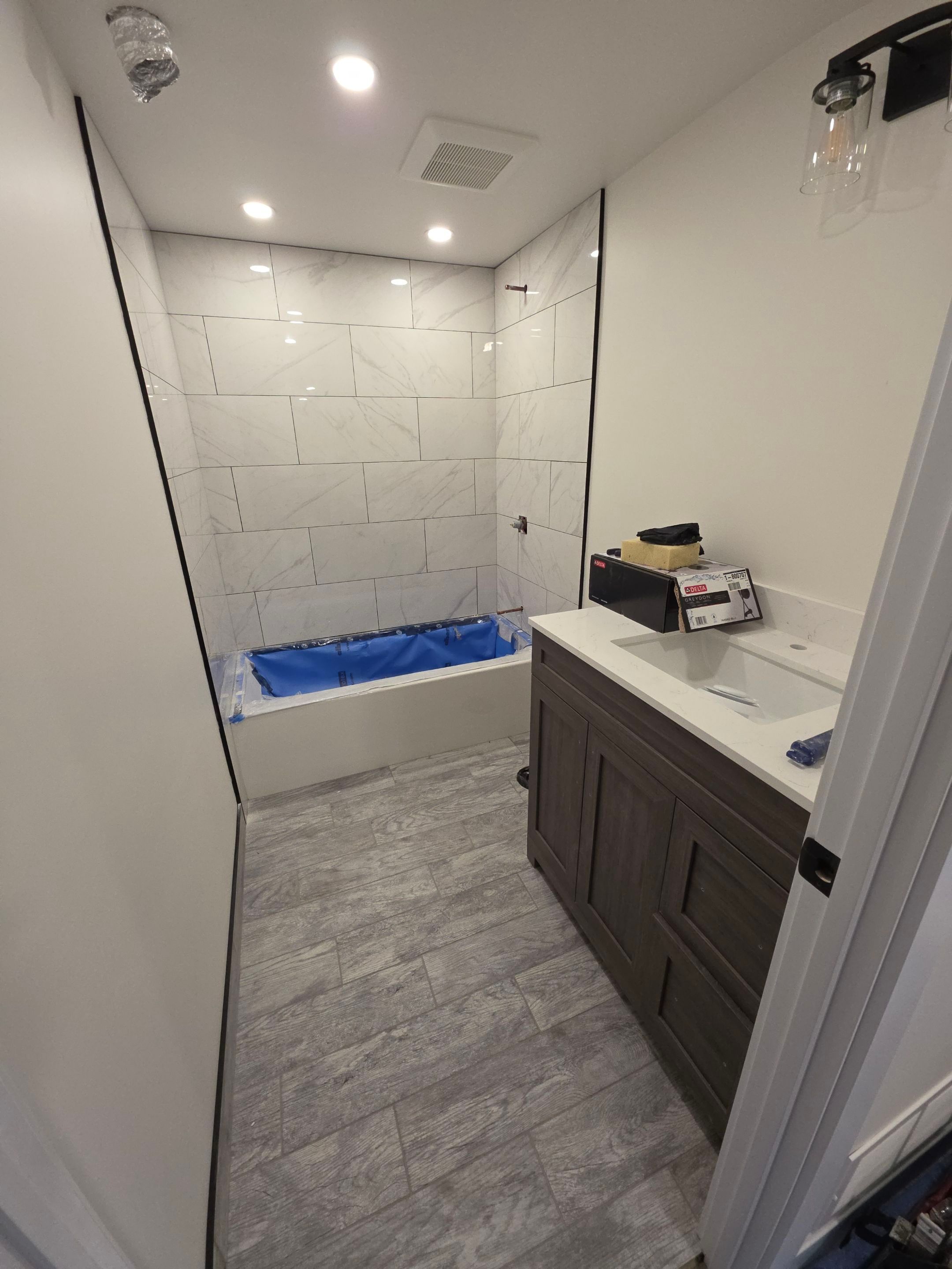 Basement Reno by Impact Construction Sudbury