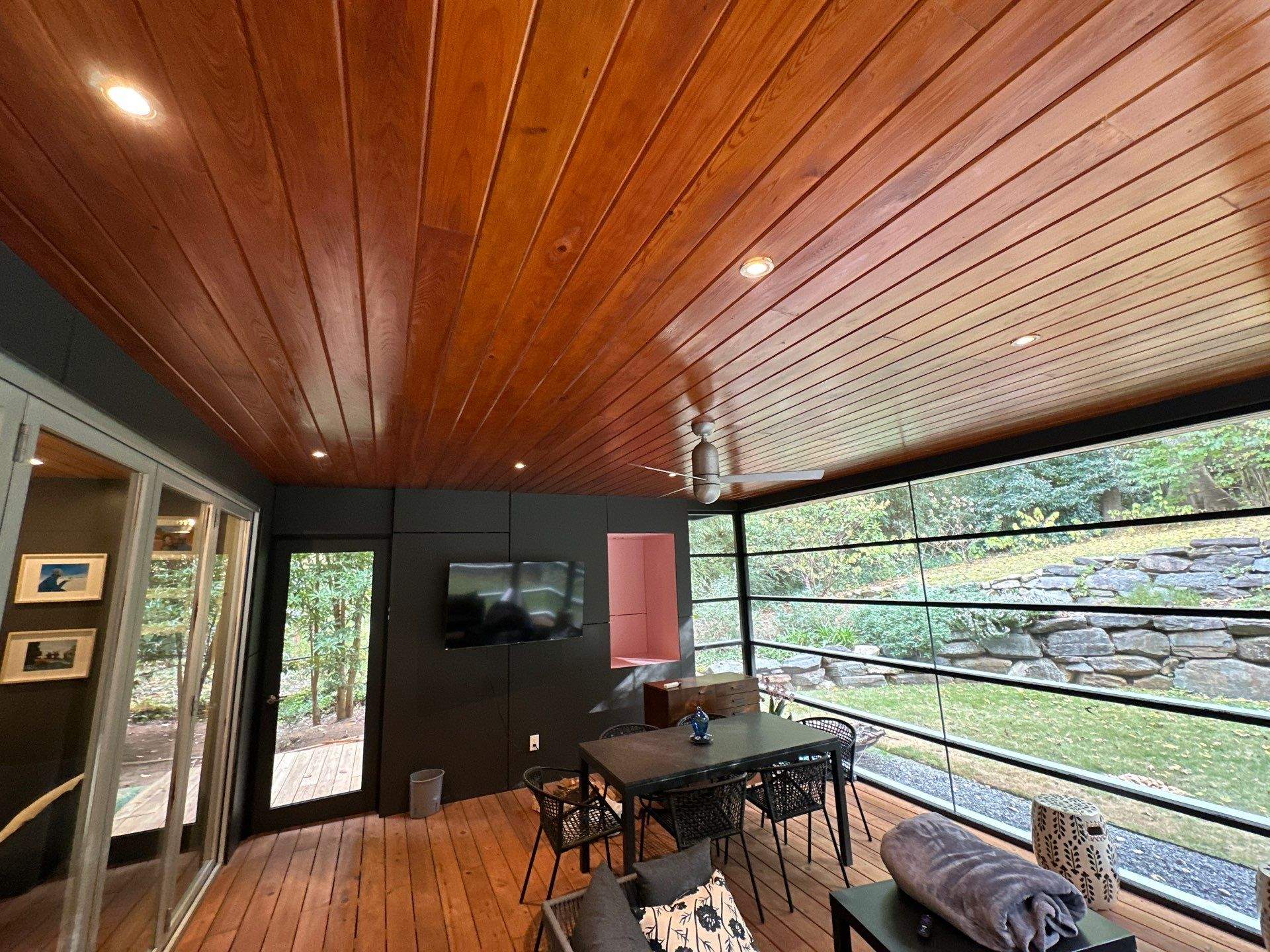 Exterior Painting, Porch Ceiling Staining & Interior Touch‑Ups by Atlanta's Paint Doctor