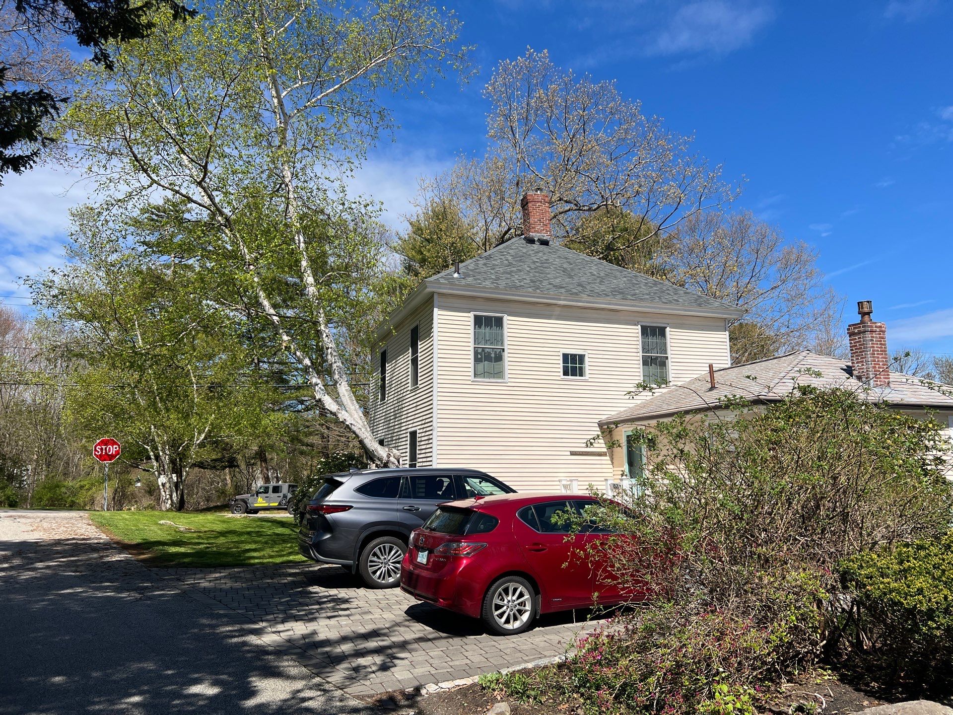 Everlast Siding, and New Asphalt Roofing in New Castle, NH by Tall pine roofing