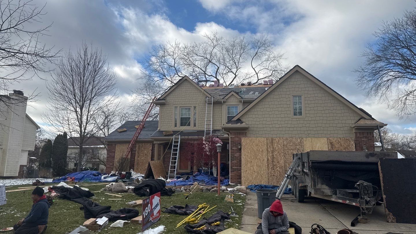 Roof Replacement using Owens Corning Duration Flex by 180 Contractors