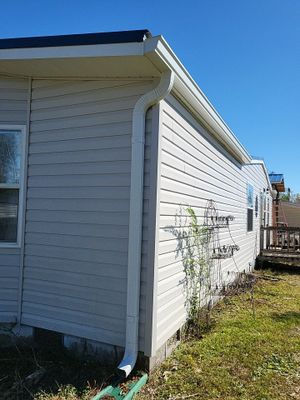 Gutter Installation using K-Style Gutters