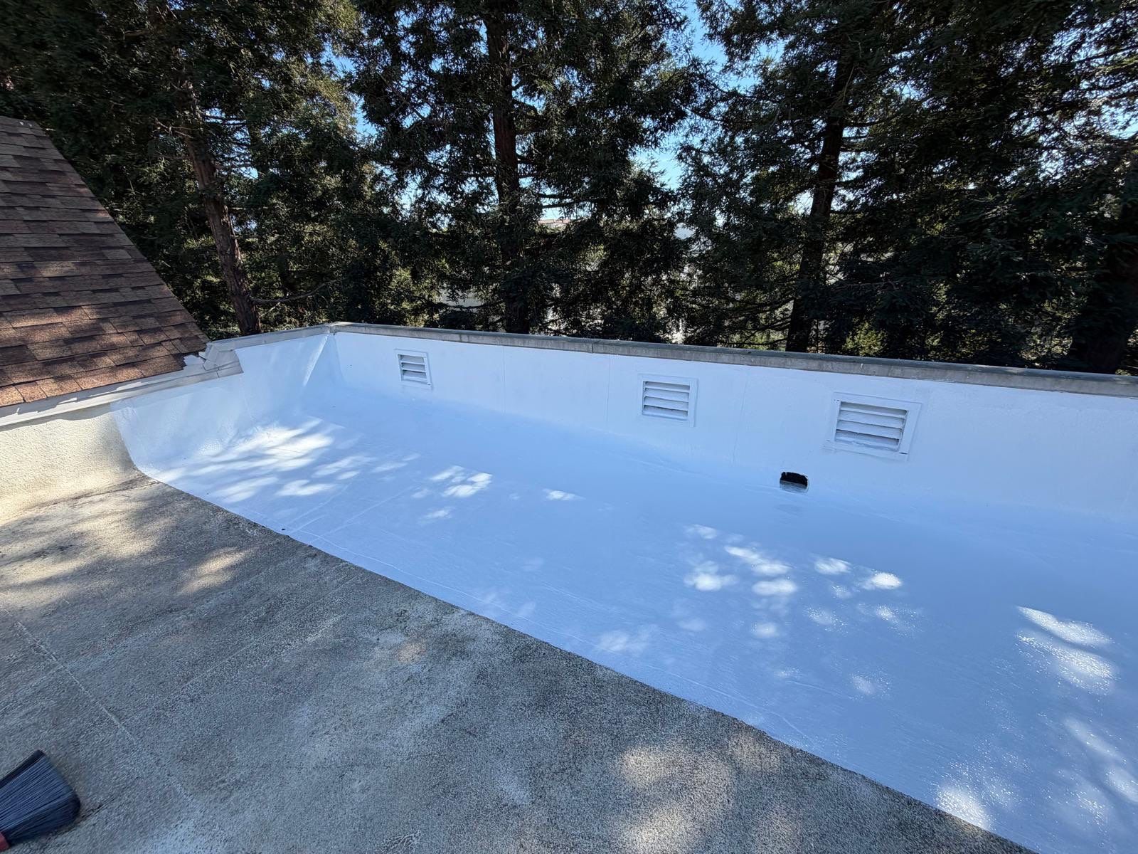 Roof Top Boiler Room and Roofing Repairs by Anza Builders, Inc. 