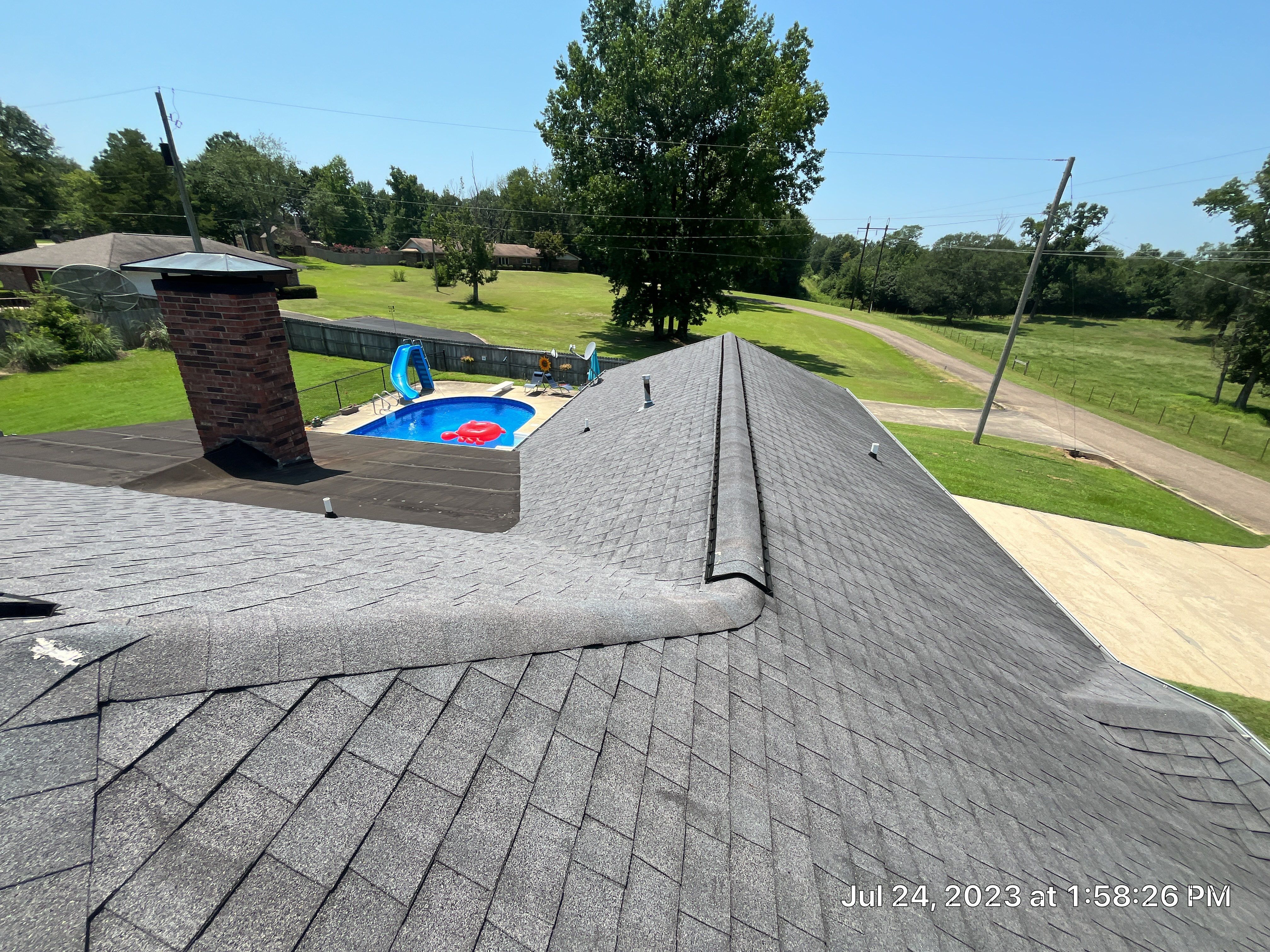 Residential Roofing Repair using Malarkey Vista: Midnight Black by Hostetler Roofing