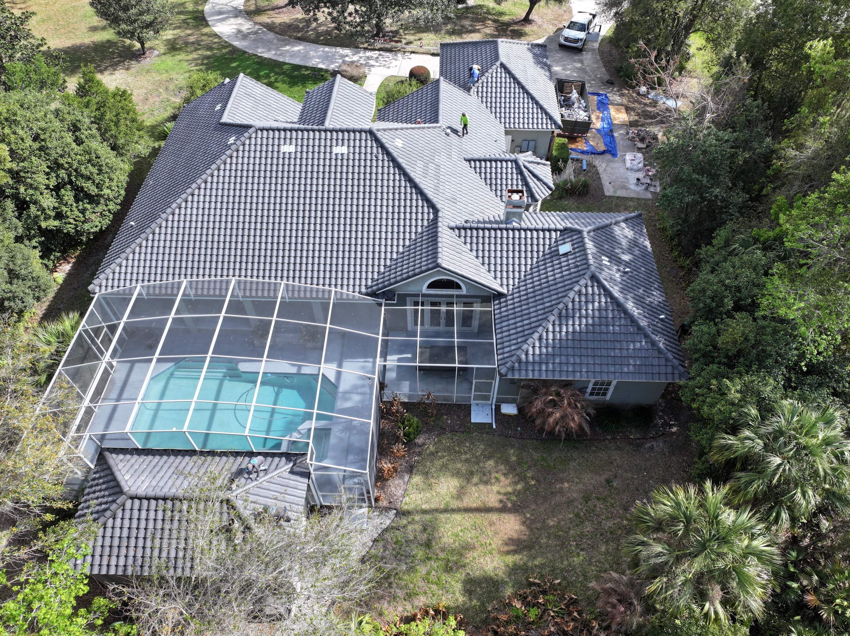 Eagle Barrel Tile - Lake Mary Florida  by David Patrick Roofing