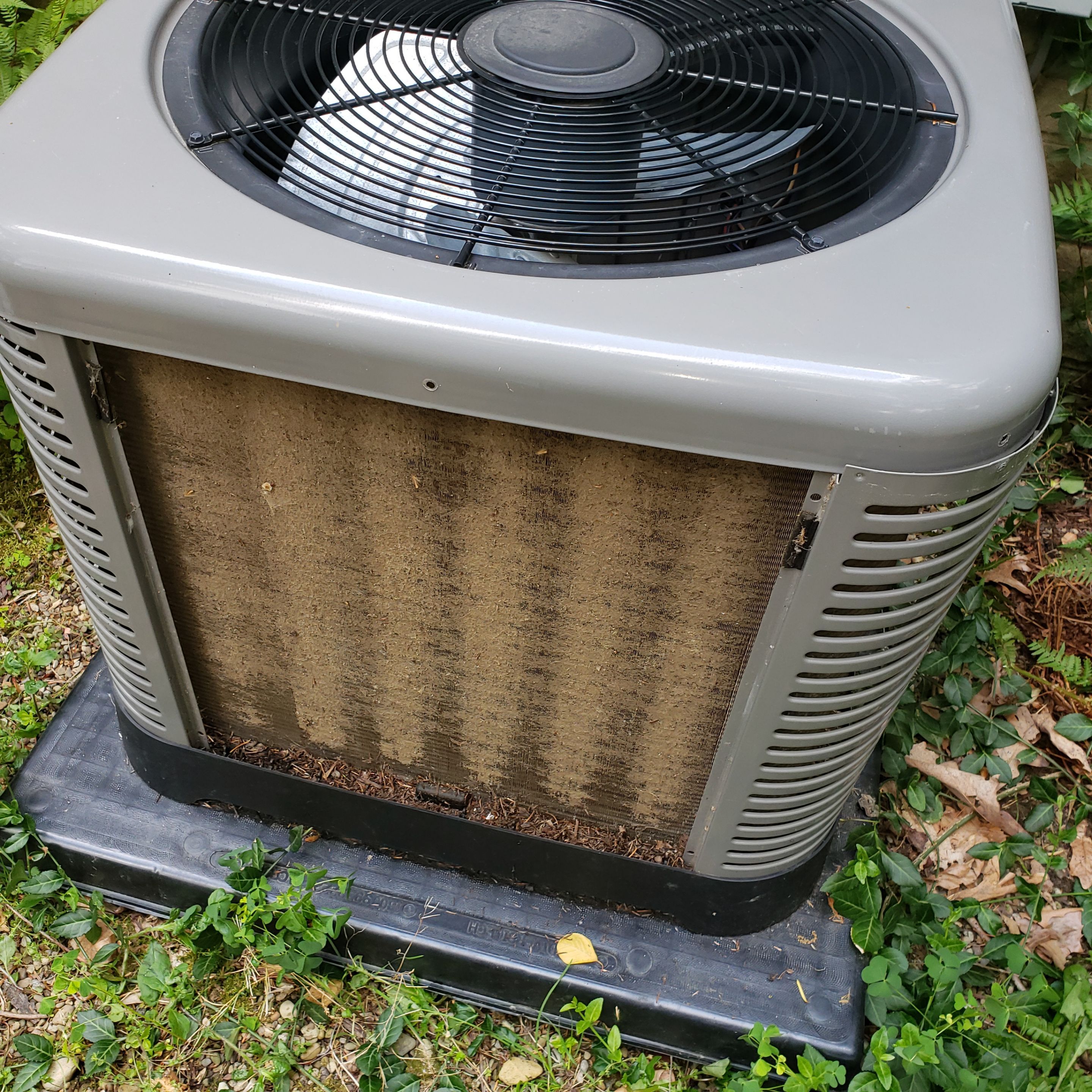 Air Conditioning AC Service and Maintenance using NuCalgon Condenser Coil Cleaner by Sureway Comfort John Wilcox Plumbing Heating Cooling