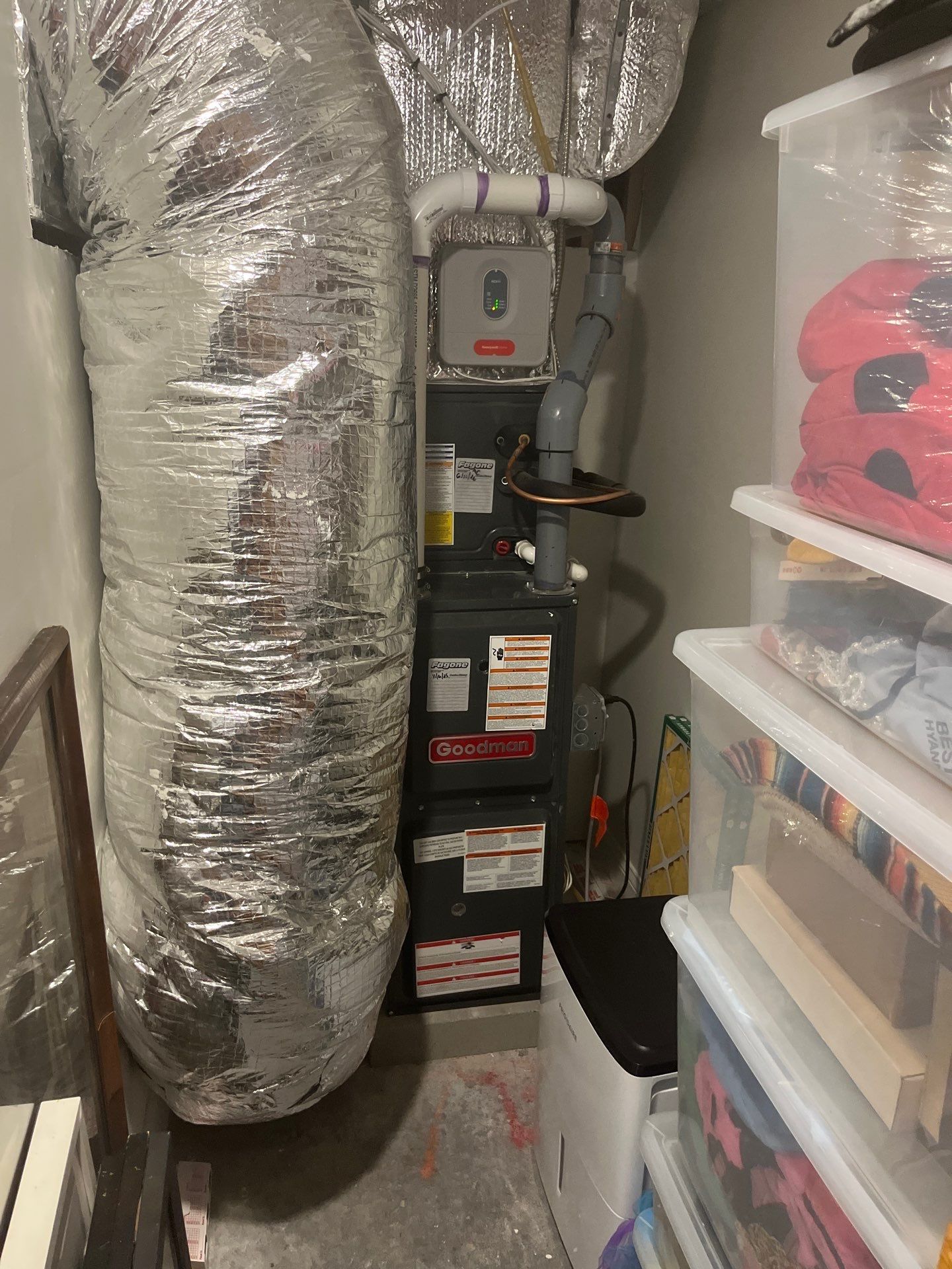 Annual Central A/C Service for Two Systems — Marblehead, MA by FAGONE MECHANICAL