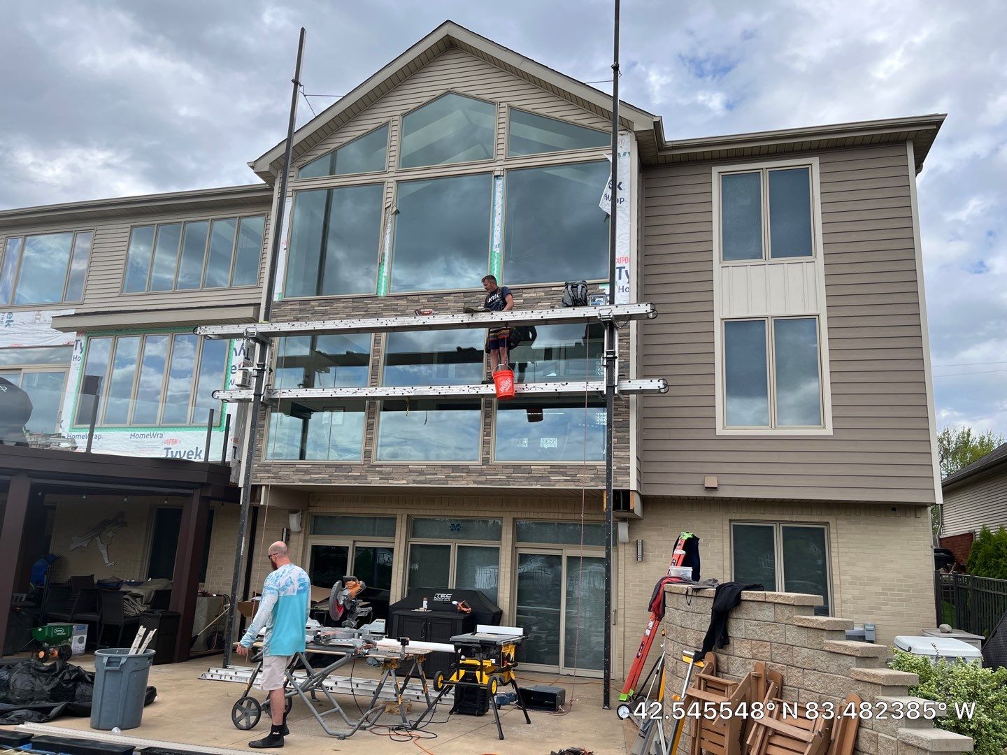 Siding Replacement using Everlast by 180 Contractors
