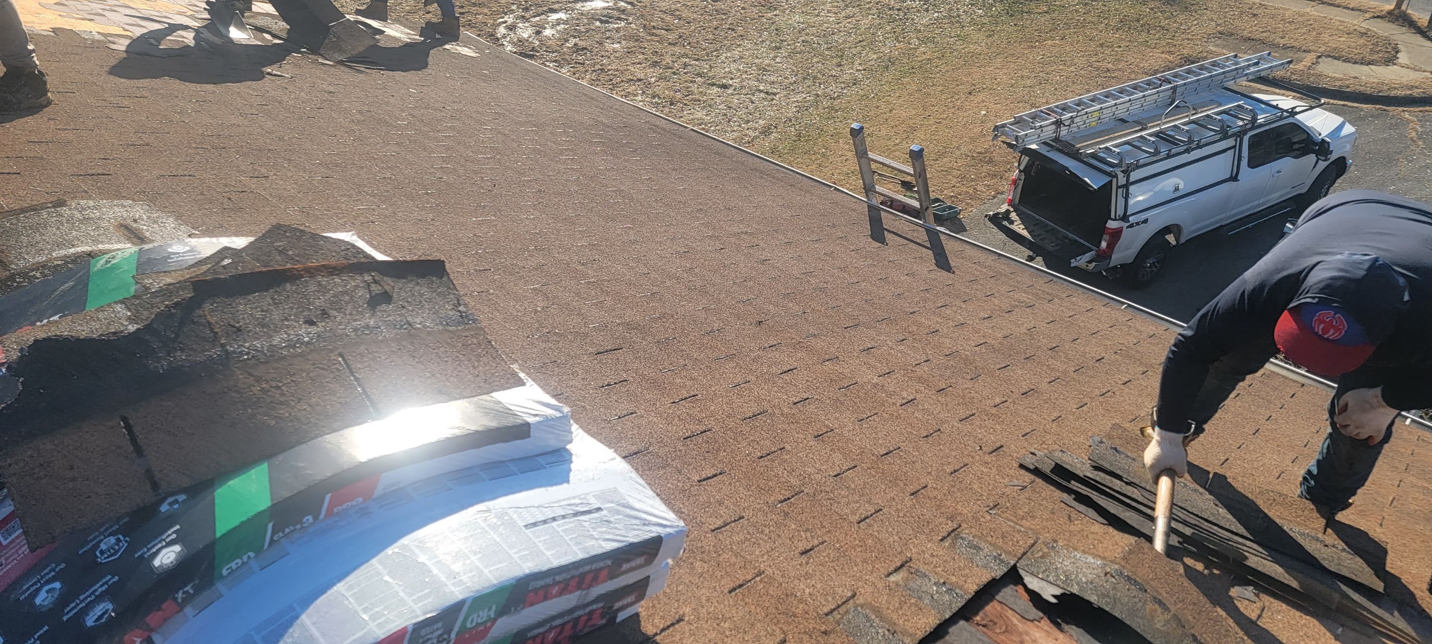 Roof Installation using Tamko Hp Titan XT by ExteriorPros