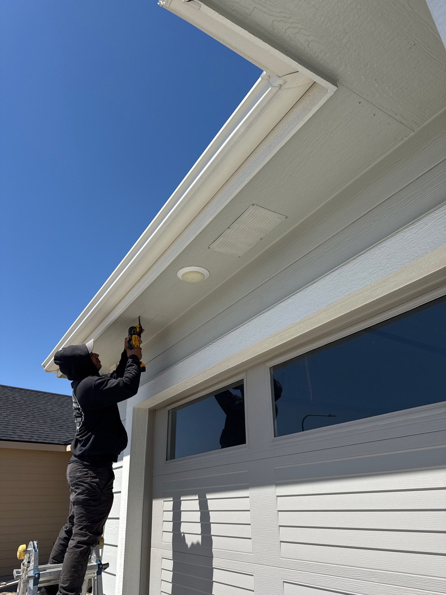 Siding Repair and Soffit Ventilation Upgrades in Valley, NE by Crows Roofing LLC