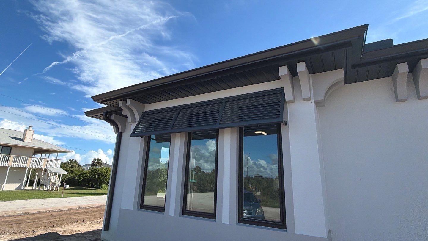 Decorative Bahama Shutters by Smart Guard Shutters