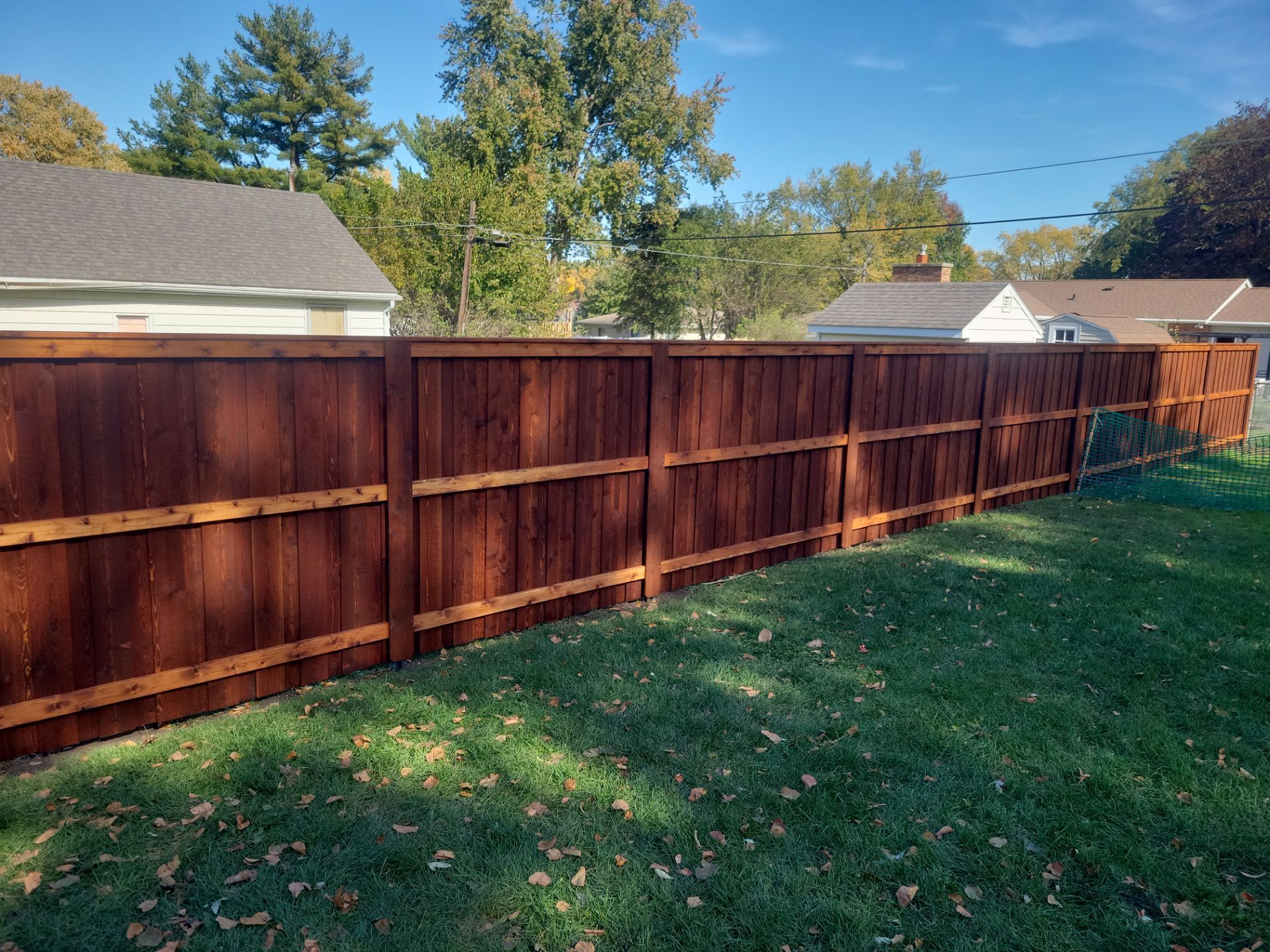 Project in Cedar Falls by Perfect Picket Fence and Stain