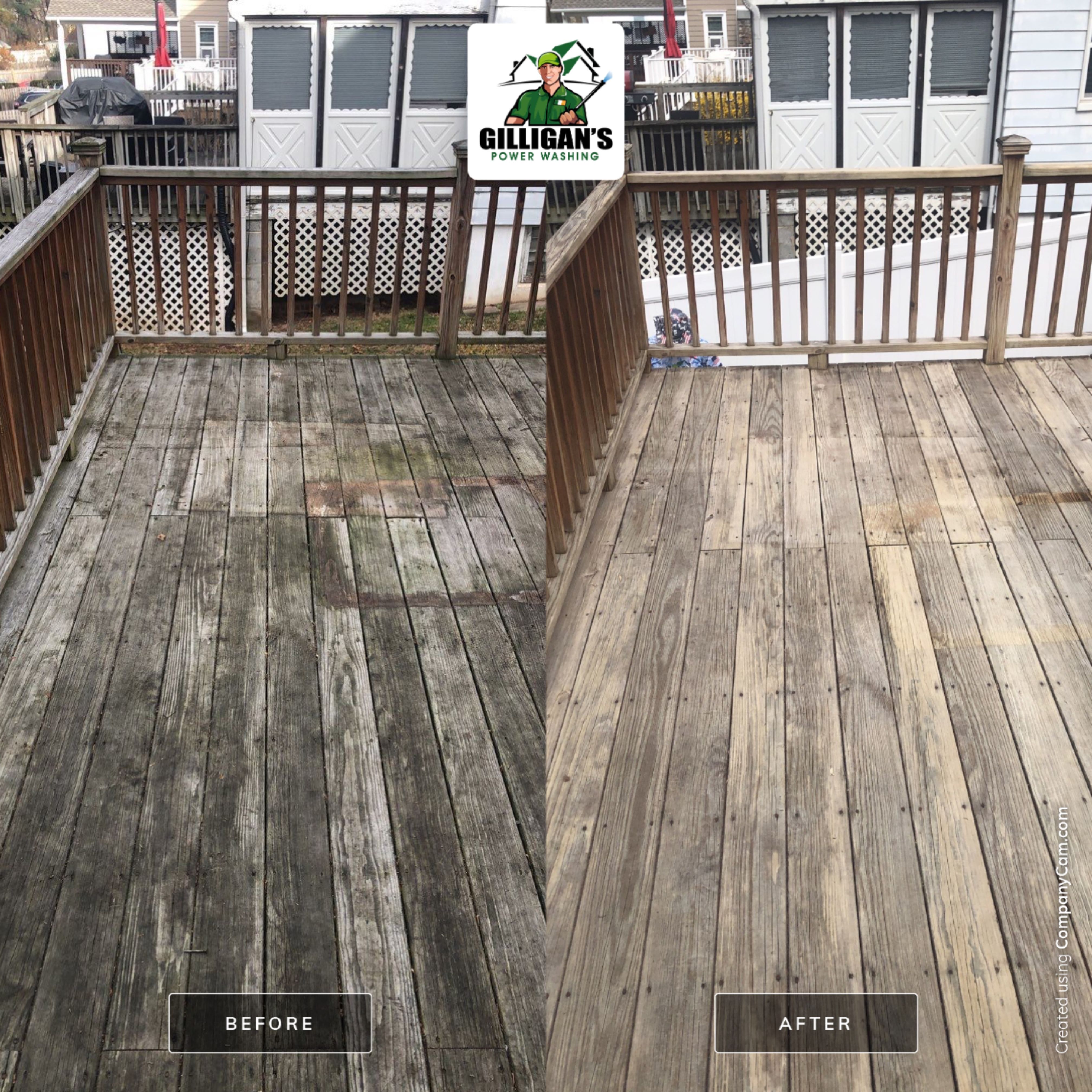 Exterior Cleaning using Softwashing by Gilligan’s Power washing
