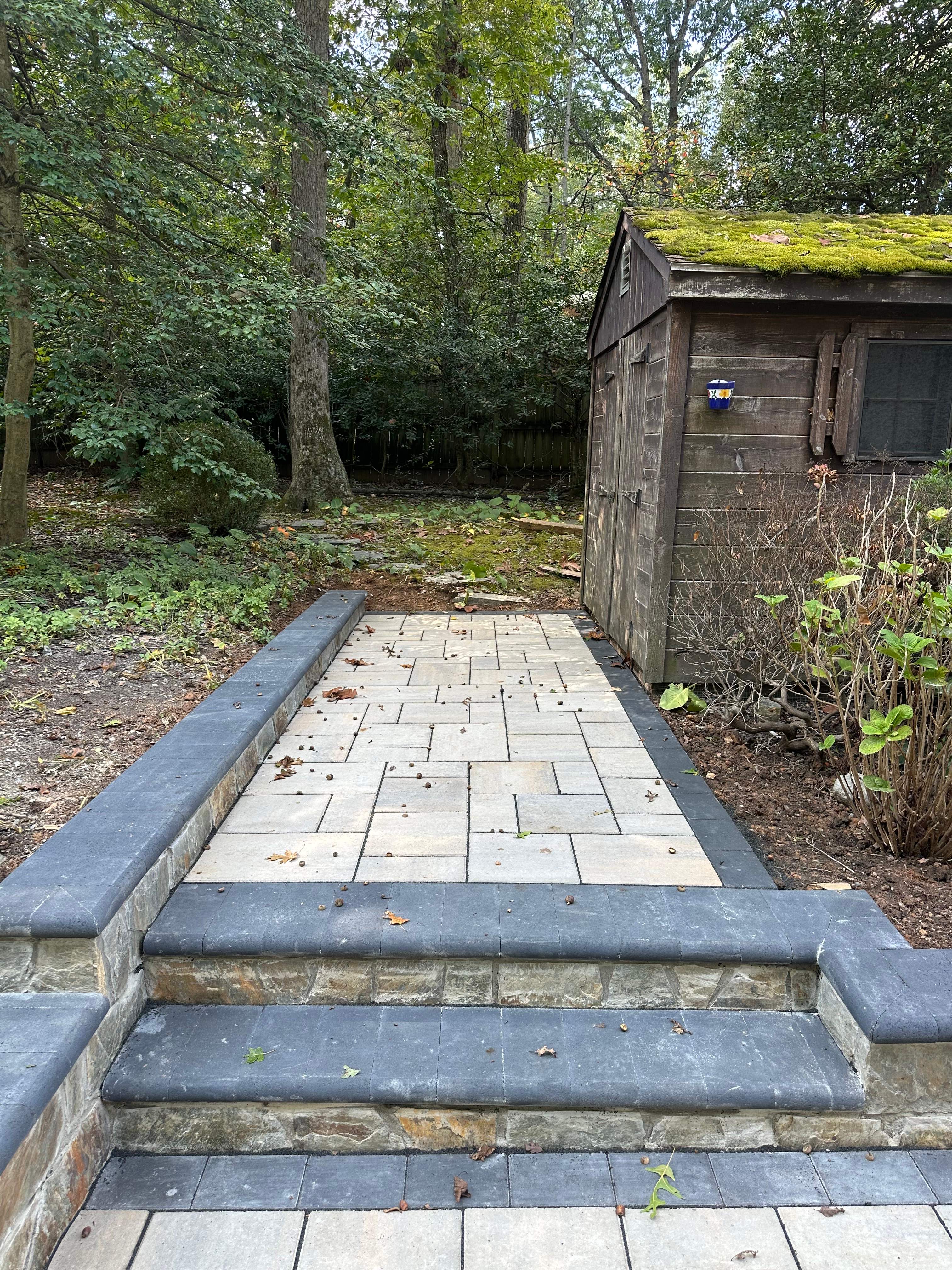 Custom Paver Patio in Reston, VA by Sunburst Construction Inc