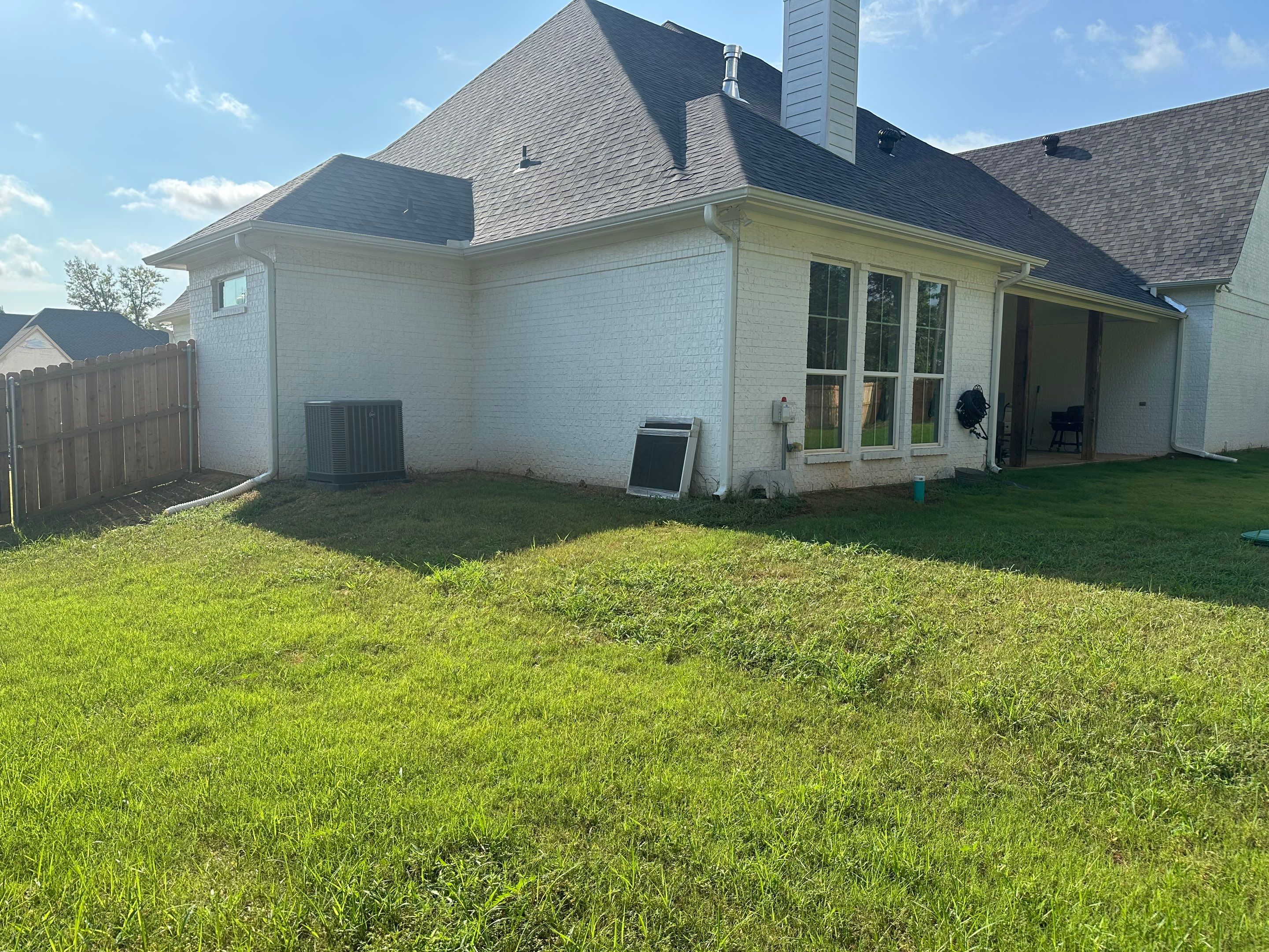 Exterior Painting in Longview, TX | Roof & Eaves in Elegant Black by Quality Coats Painting