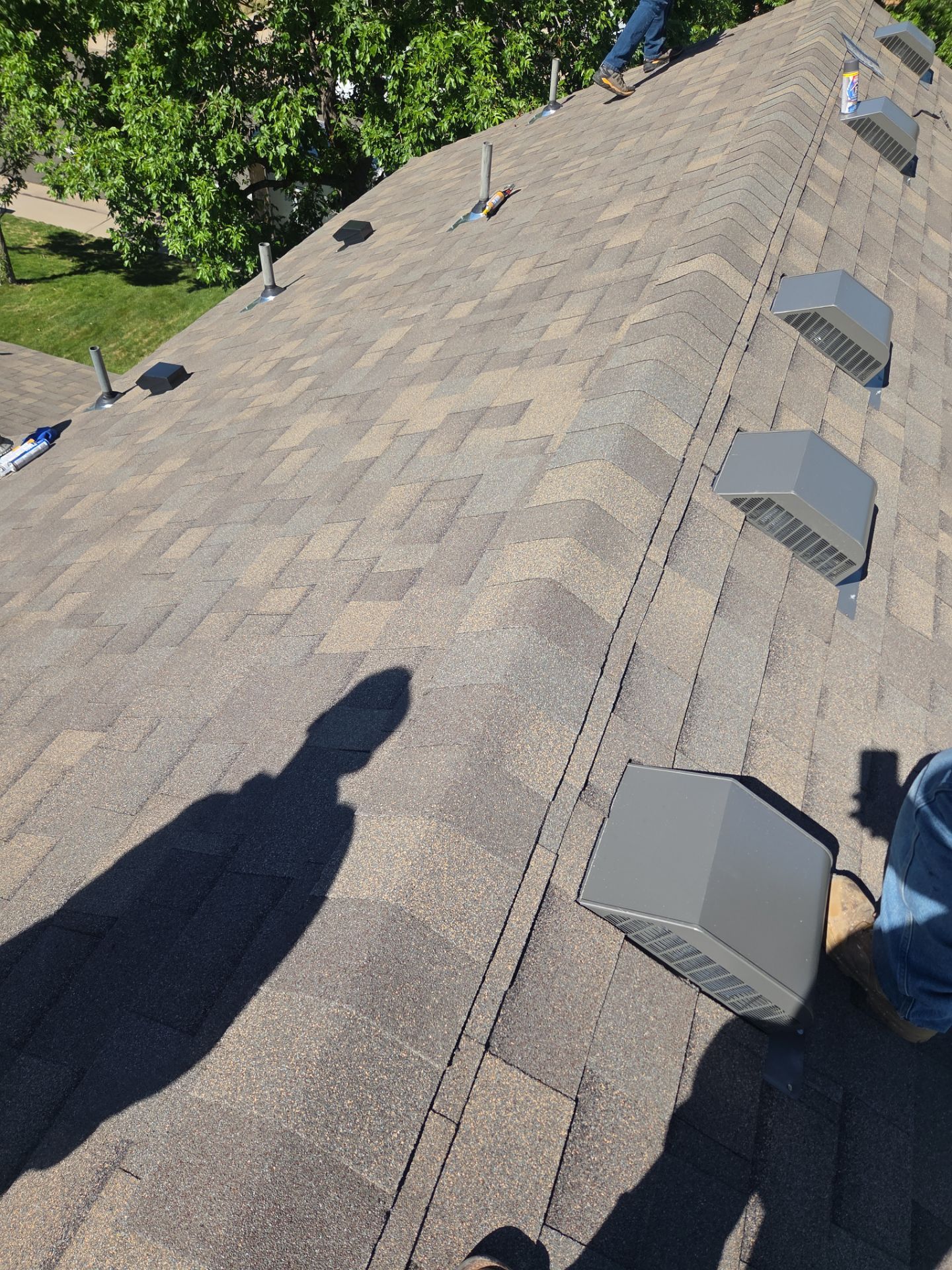 New roof by RTP Roofing Company