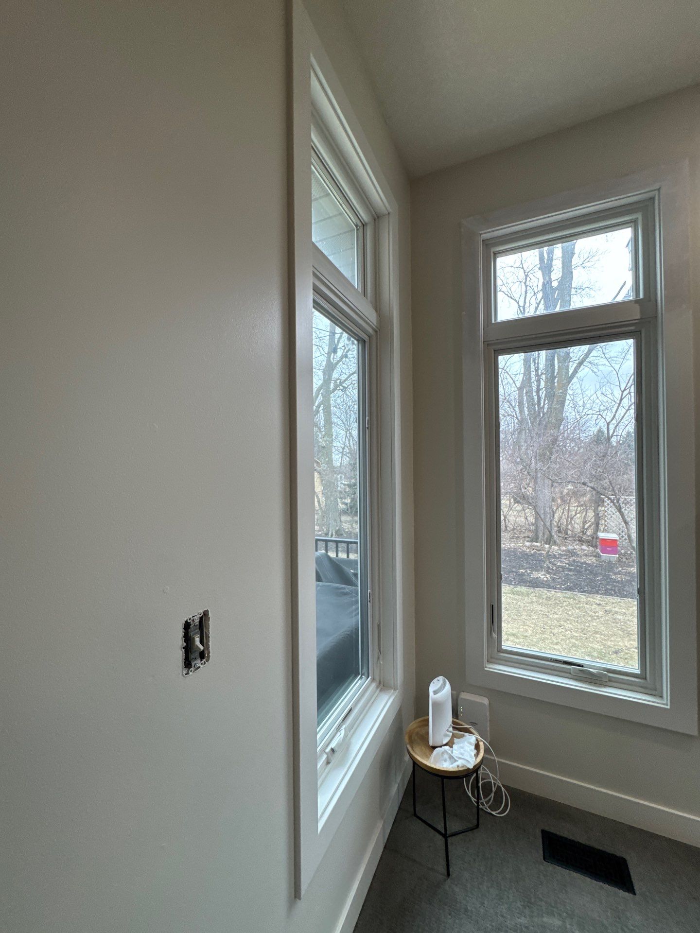 Residential Interior Wall Repaint | Foyer, Stairwell, Hallway & Living Room by Midwest Paint LLC