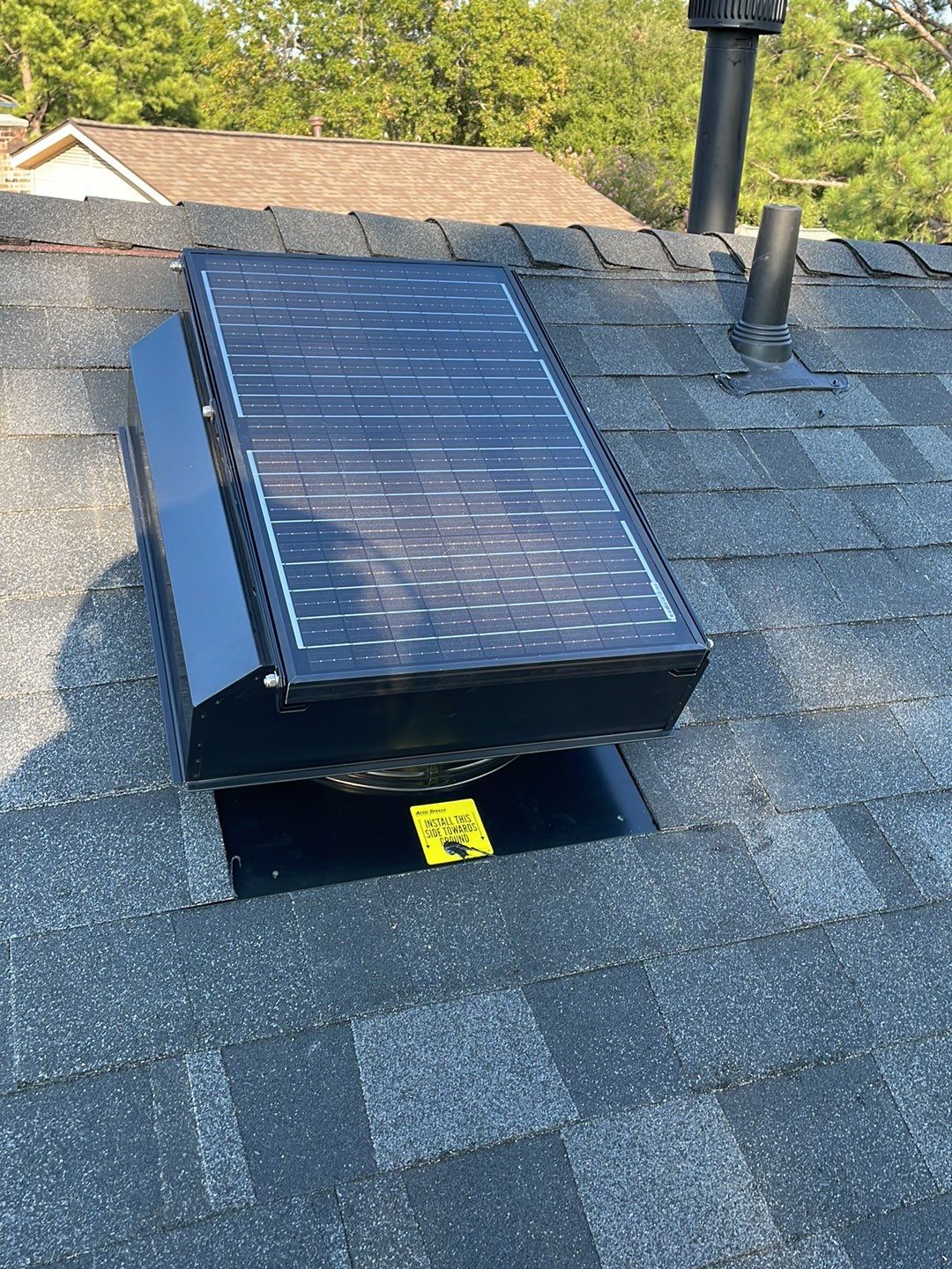 Customer approved through HOAIC to replace roof, paint trim, and repair window damage. by Roof Repair Services LLC